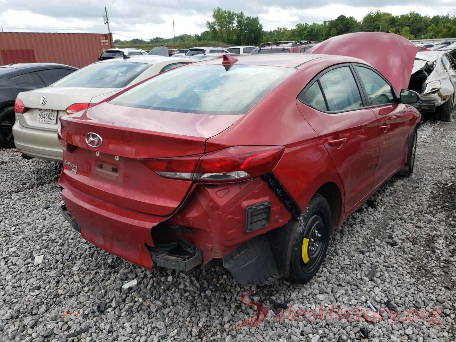 5NPD74LF5HH135221 2017 HYUNDAI ELANTRA