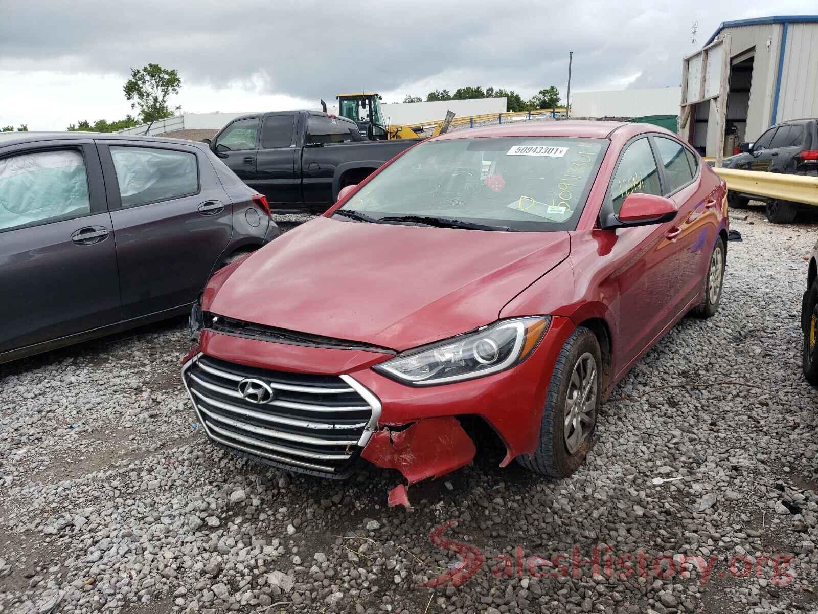 5NPD74LF5HH135221 2017 HYUNDAI ELANTRA