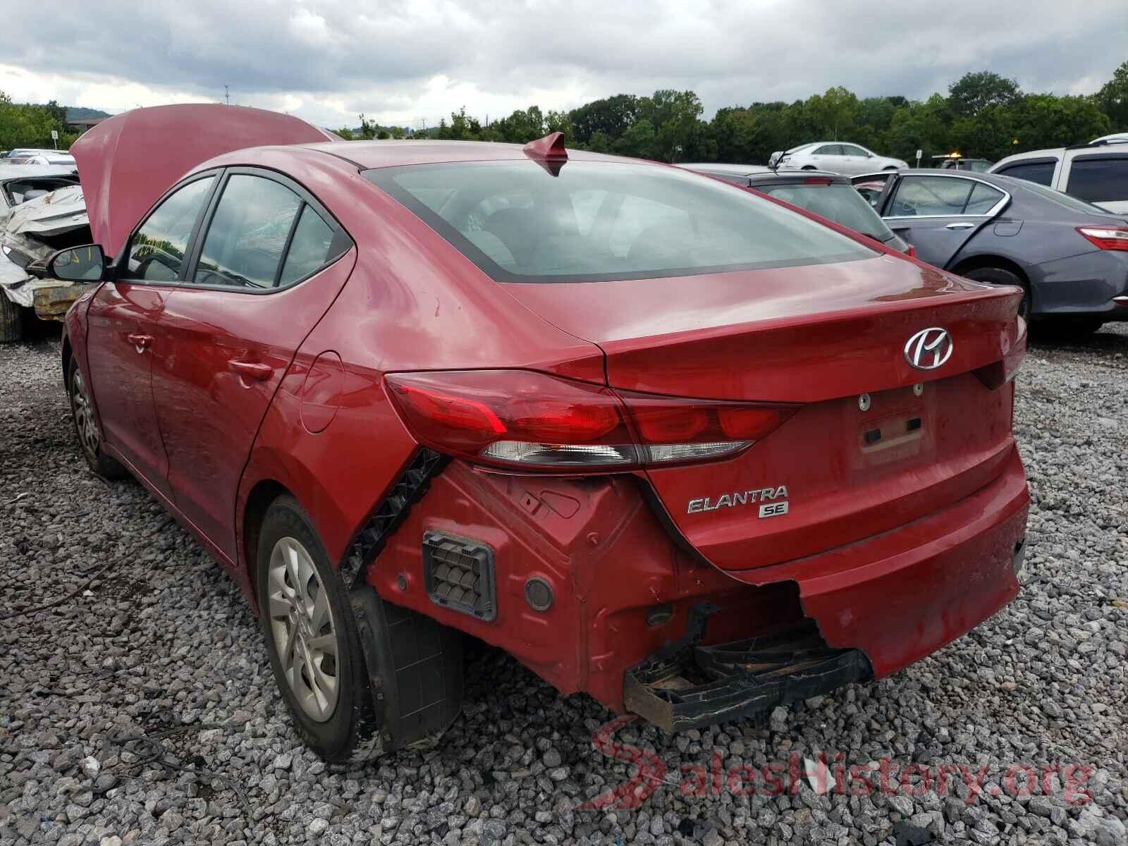 5NPD74LF5HH135221 2017 HYUNDAI ELANTRA