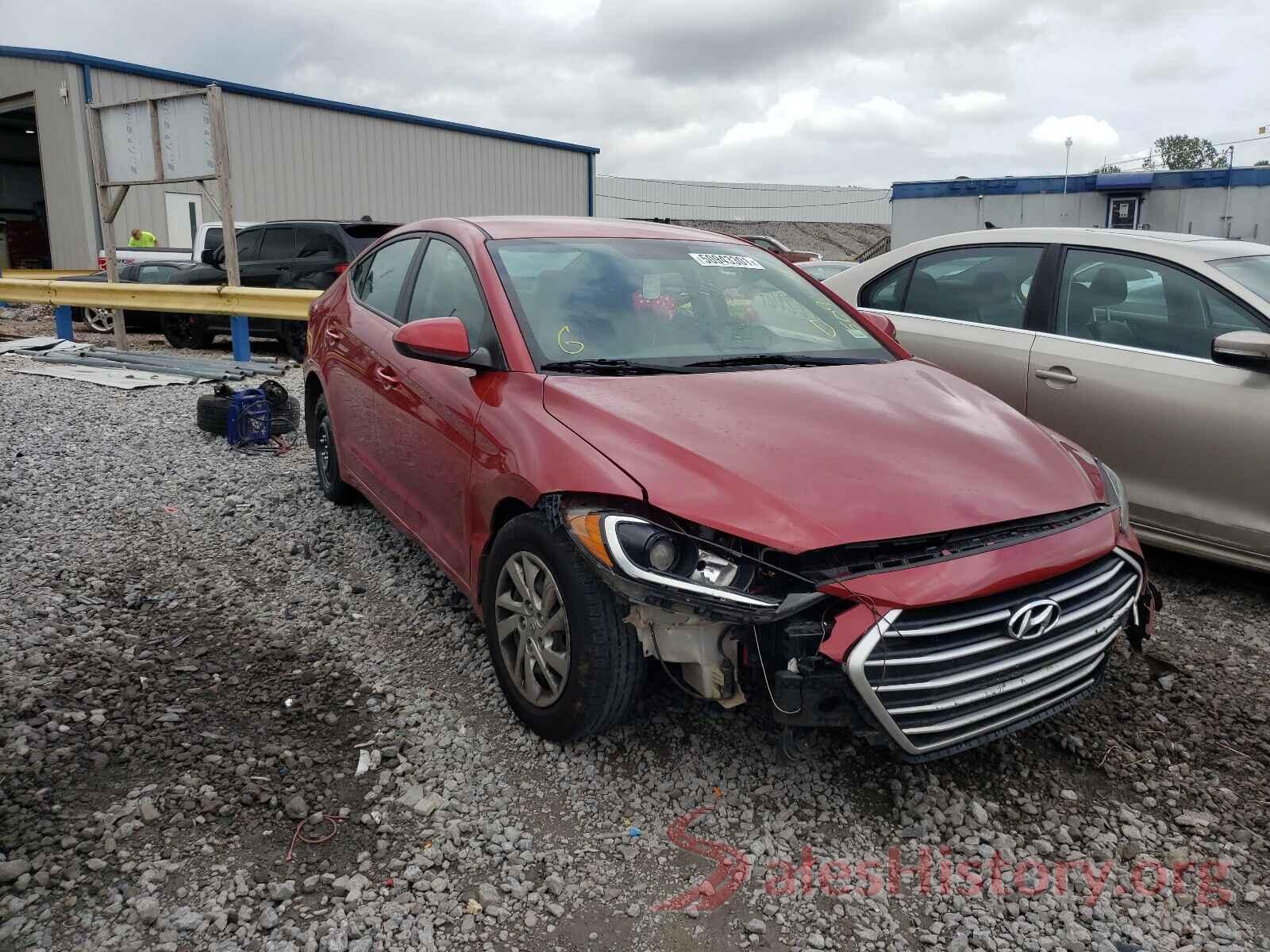 5NPD74LF5HH135221 2017 HYUNDAI ELANTRA