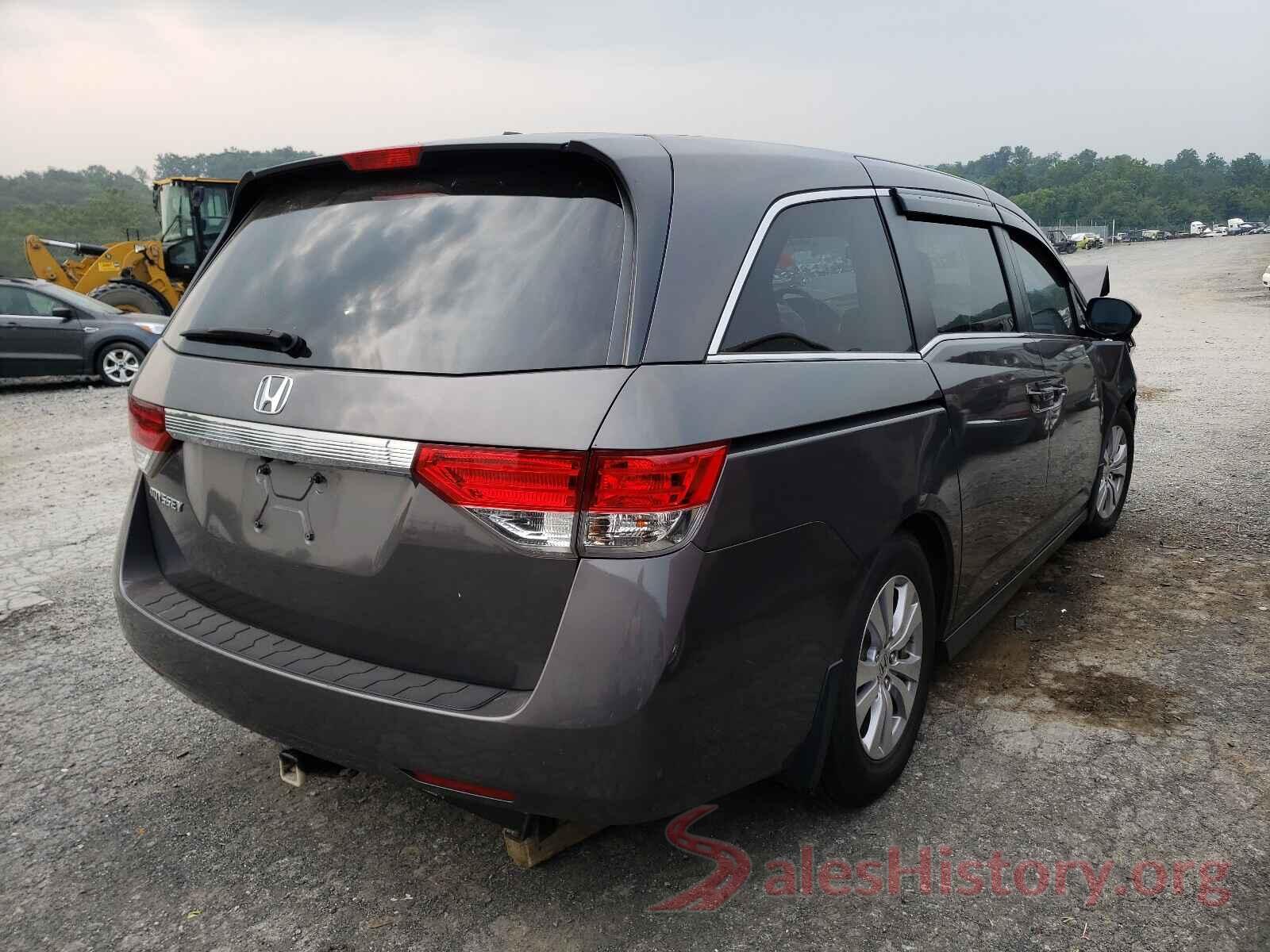 5FNRL5H67HB007352 2017 HONDA ODYSSEY