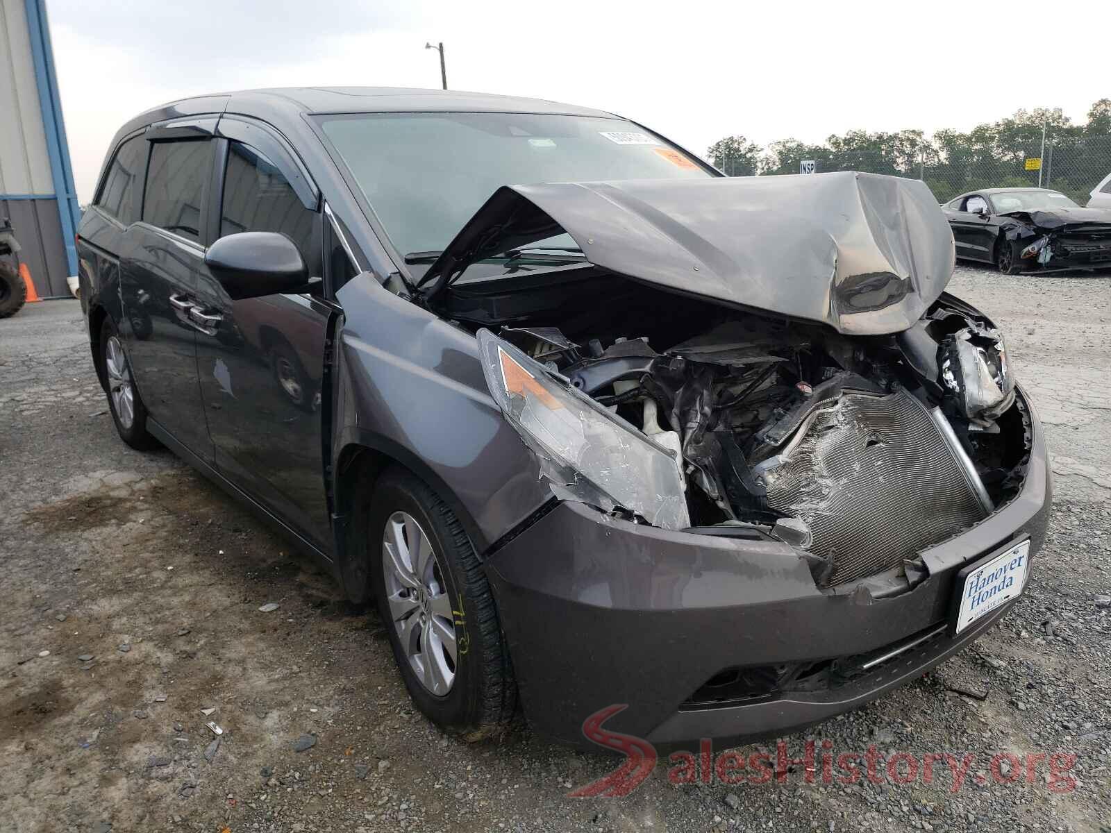 5FNRL5H67HB007352 2017 HONDA ODYSSEY