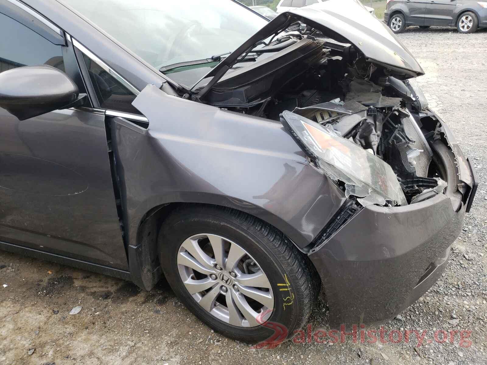 5FNRL5H67HB007352 2017 HONDA ODYSSEY