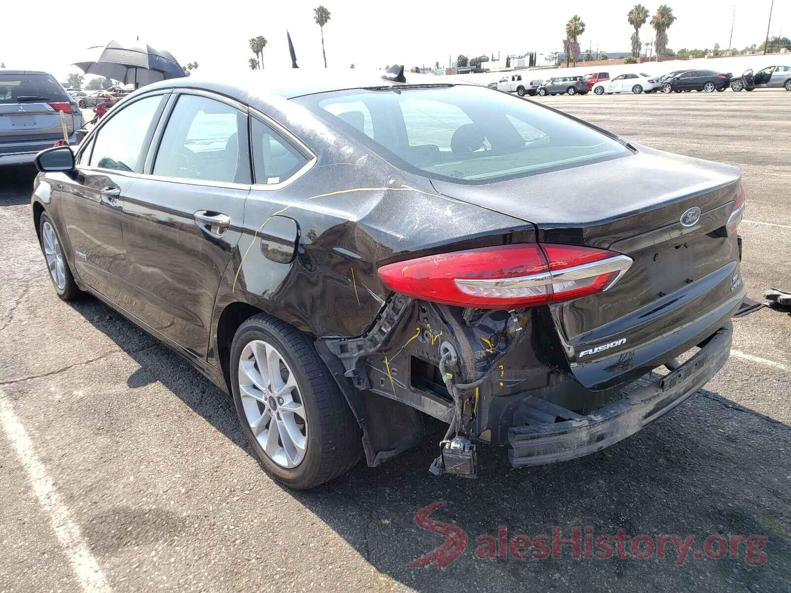 3FA6P0LU3KR261653 2019 FORD FUSION