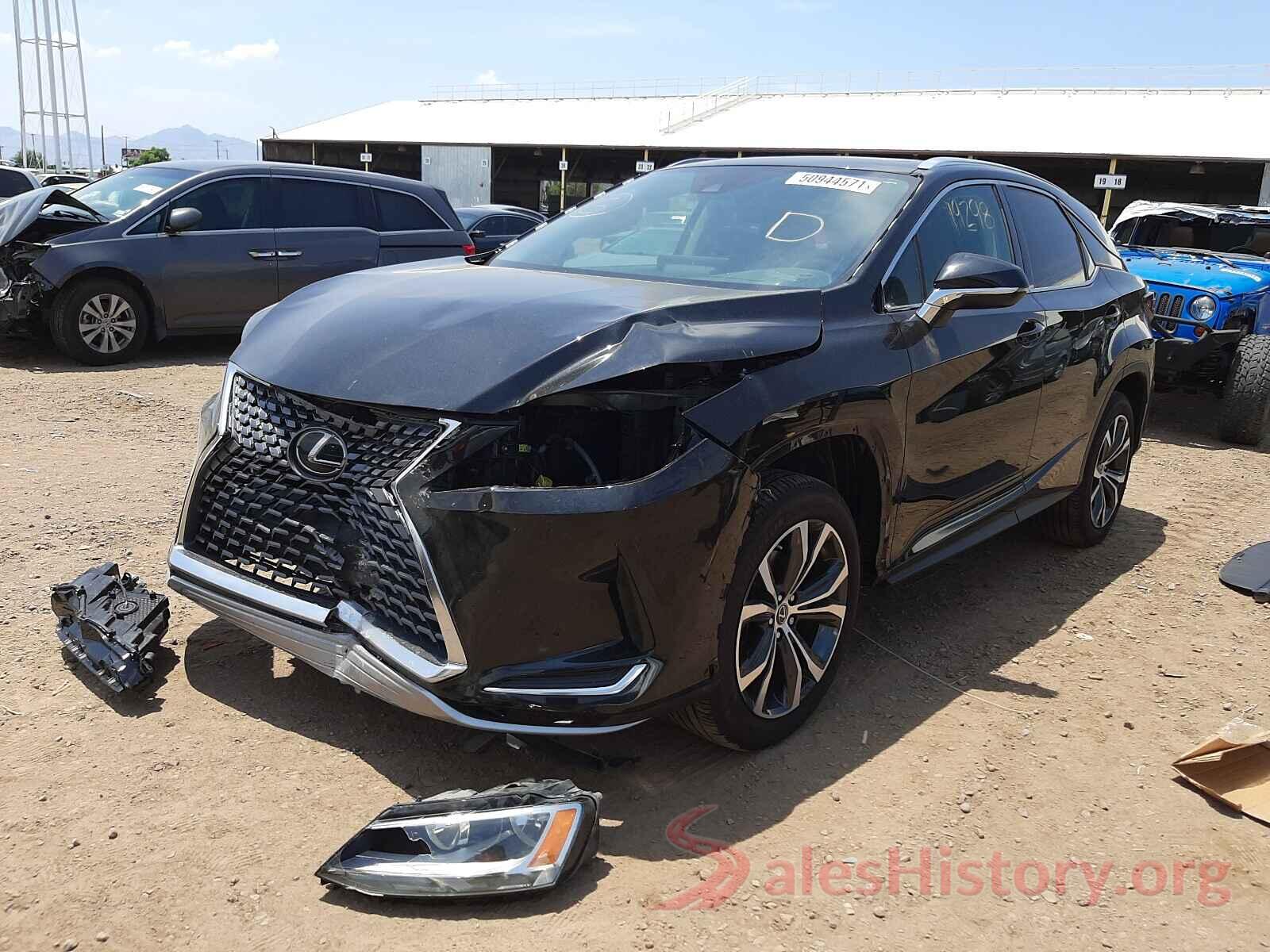 2T2HZMAAXLC160626 2020 LEXUS RX350