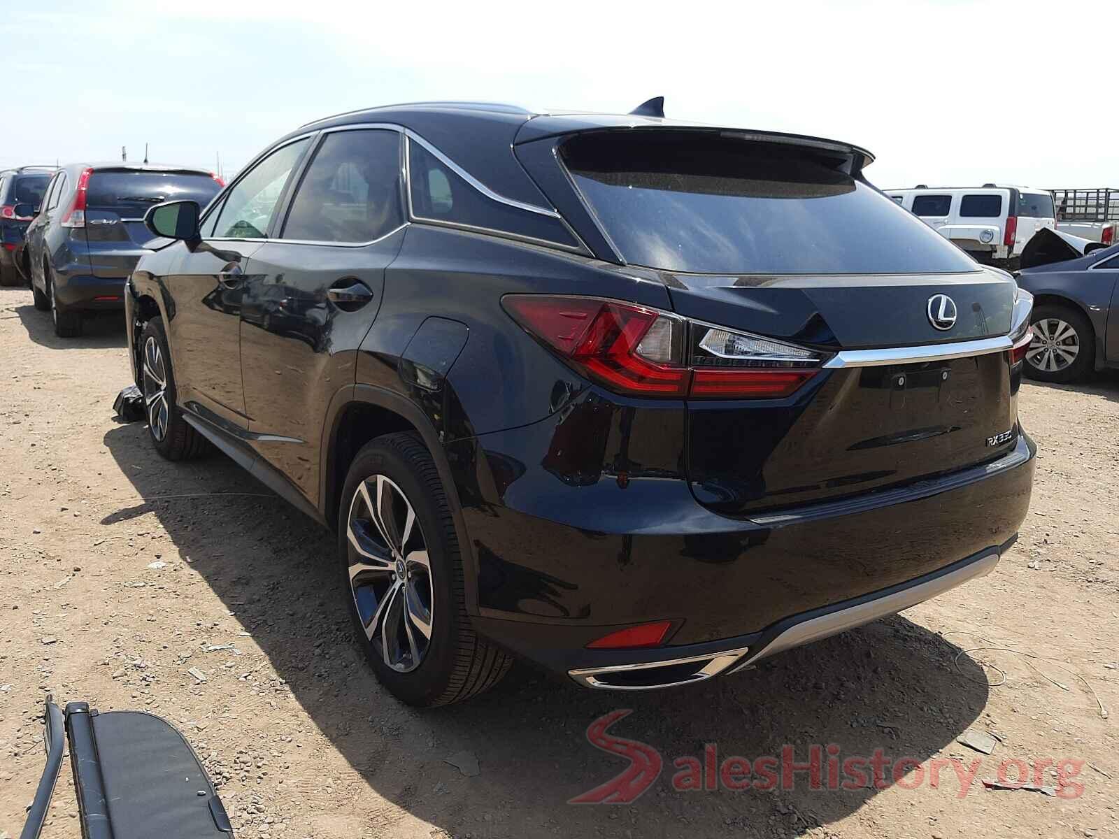 2T2HZMAAXLC160626 2020 LEXUS RX350