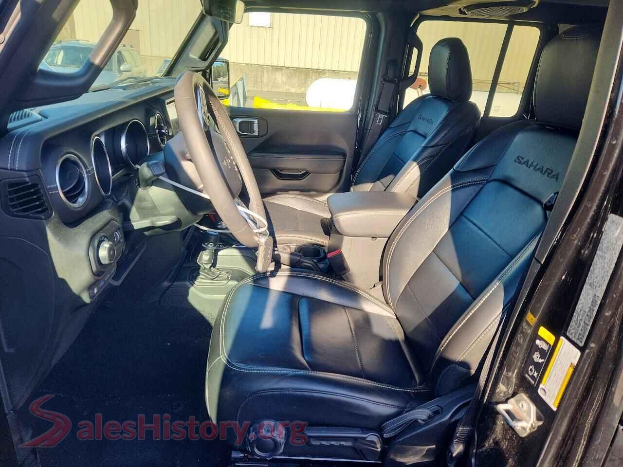 2023 JEEP WRANGLER VIN 1C4JJXP67PW537461, engine bay