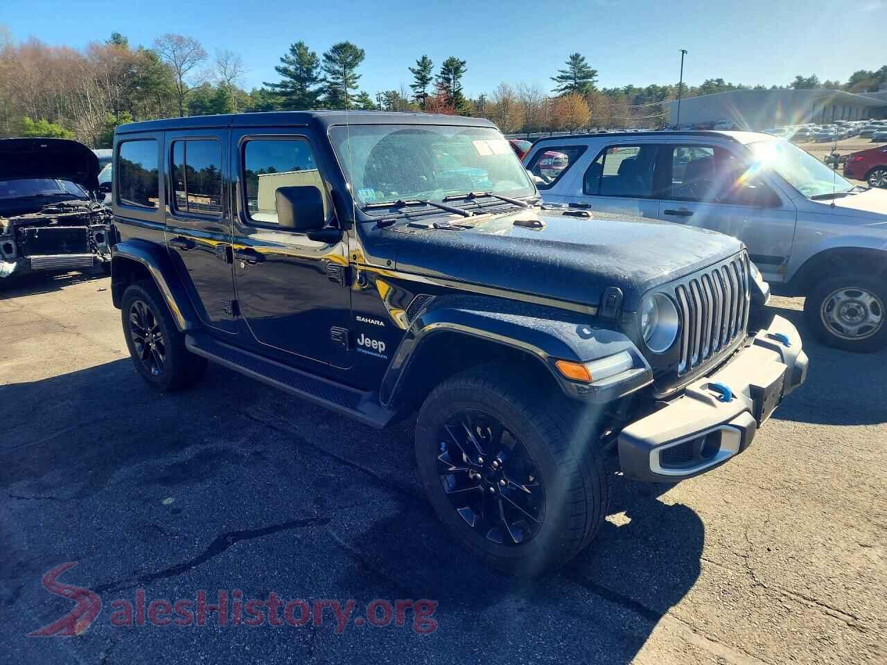2023 JEEP WRANGLER VIN 1C4JJXP67PW537461, rear 3/4 view