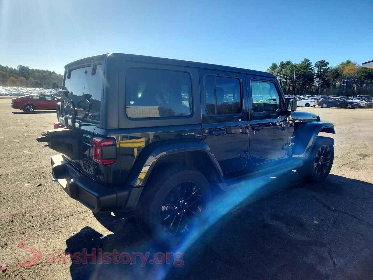 2023 JEEP WRANGLER VIN 1C4JJXP67PW537461, right side view