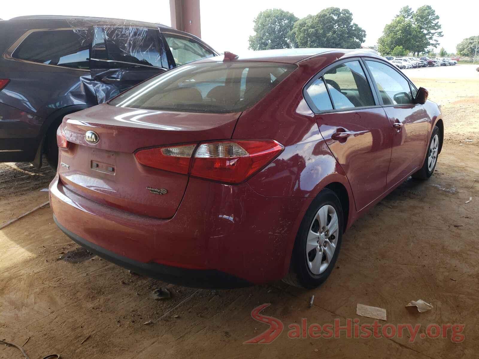 KNAFK4A63G5600844 2016 KIA FORTE