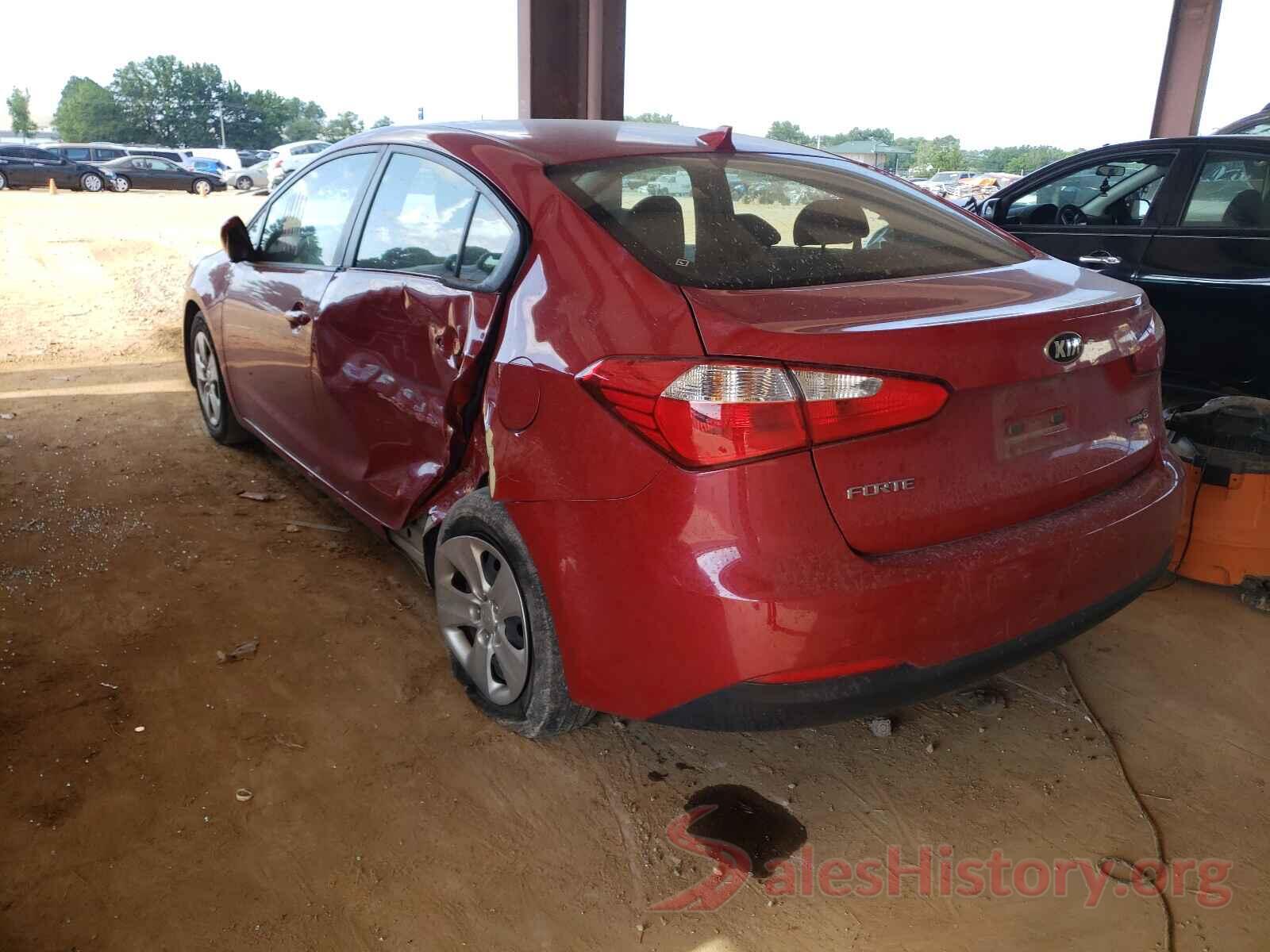 KNAFK4A63G5600844 2016 KIA FORTE