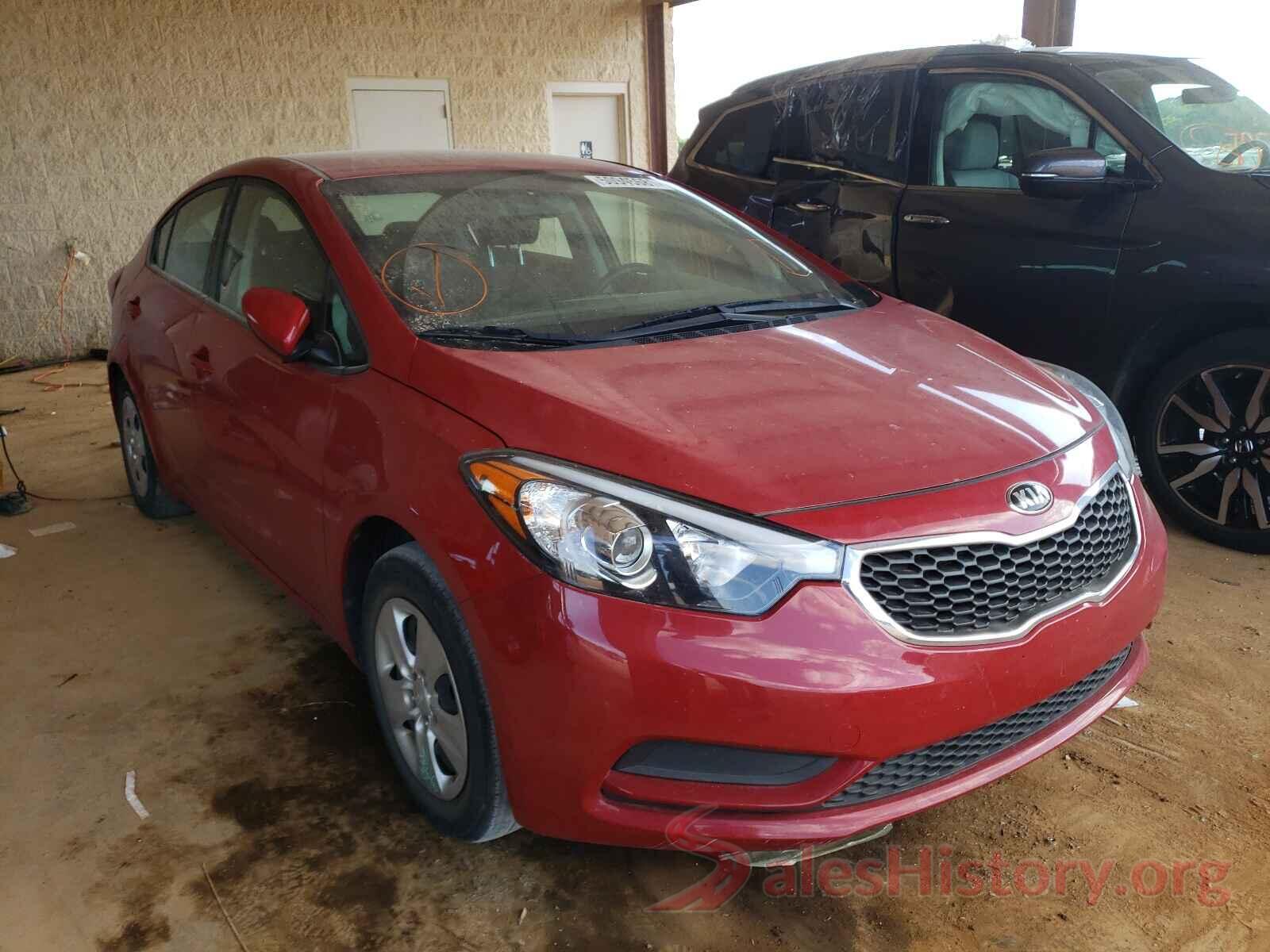 KNAFK4A63G5600844 2016 KIA FORTE