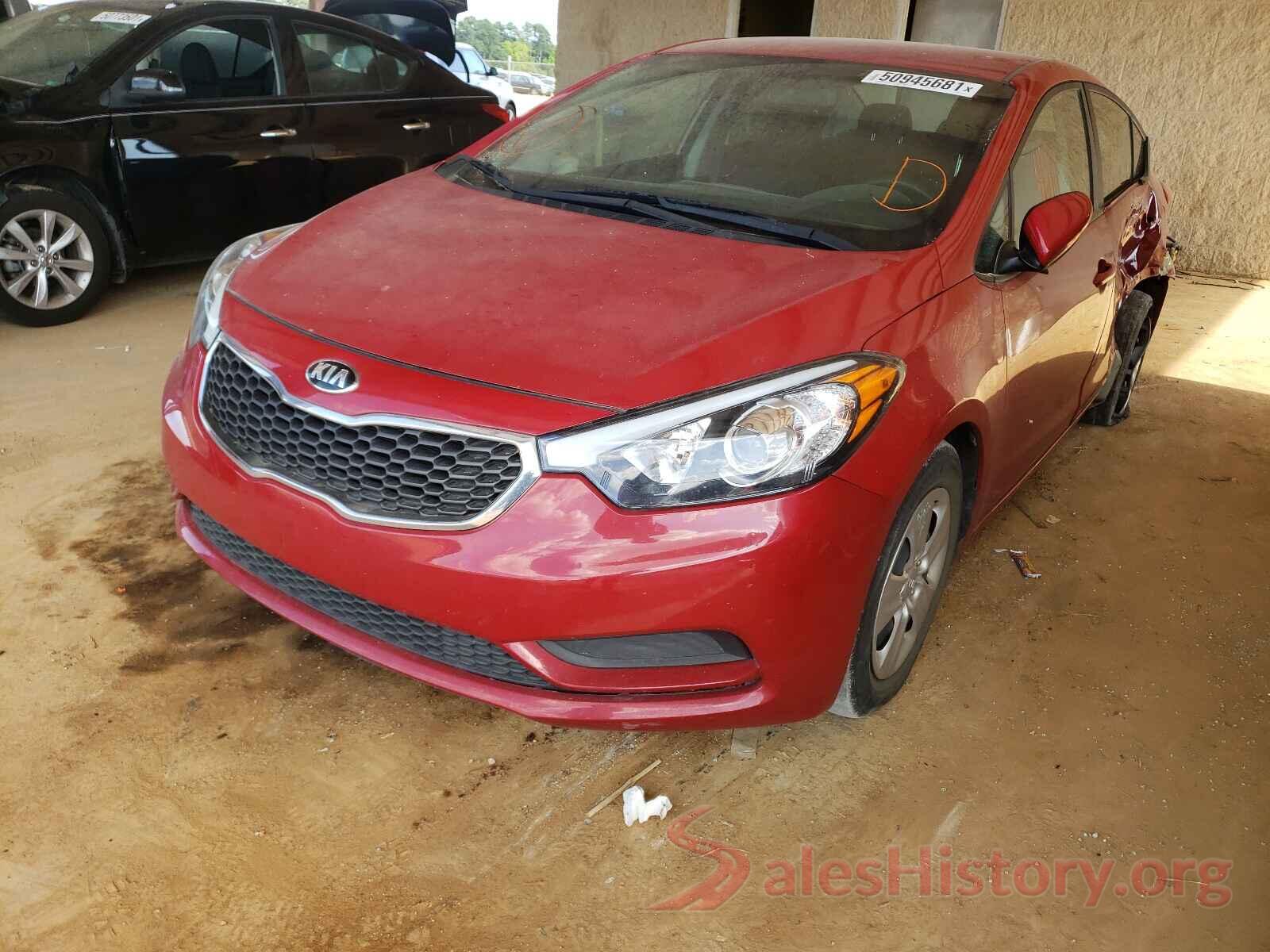 KNAFK4A63G5600844 2016 KIA FORTE