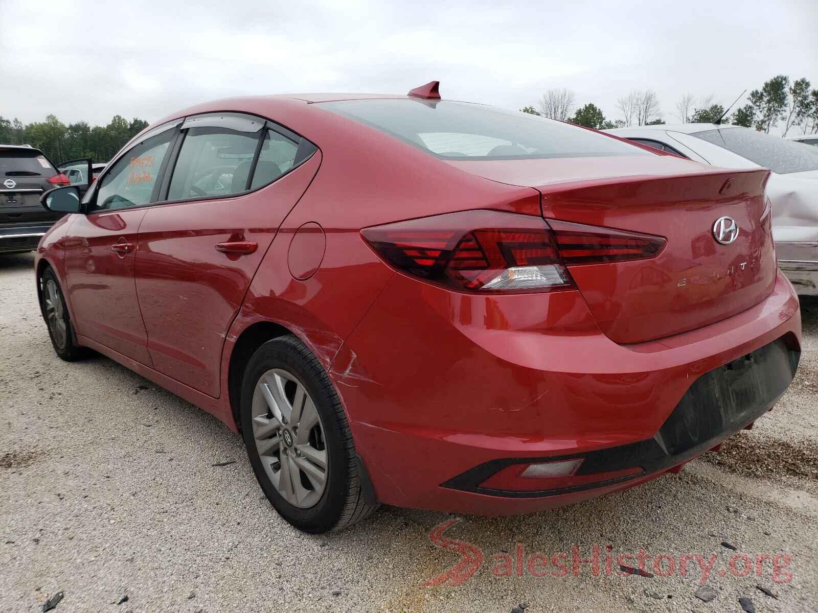 5NPD84LF0LH543342 2020 HYUNDAI ELANTRA