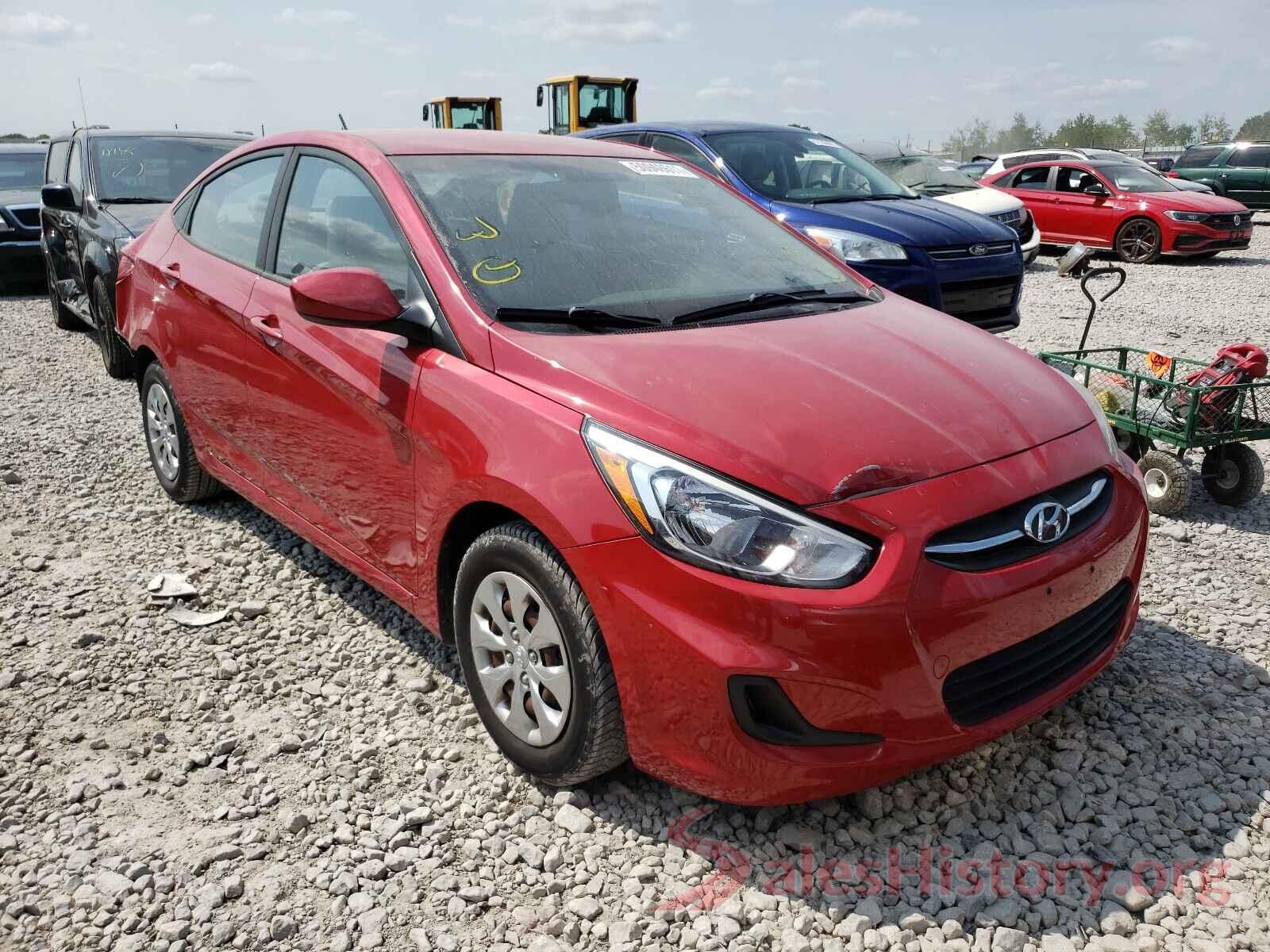 KMHCT4AEXGU085045 2016 HYUNDAI ACCENT