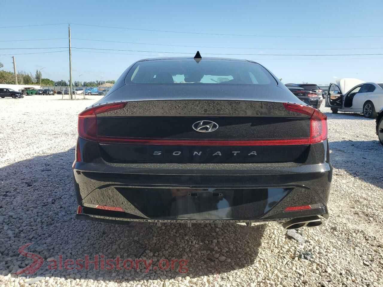 2020 HYUNDAI SONATA VIN 5NPEF4JA2LH020034, left side view