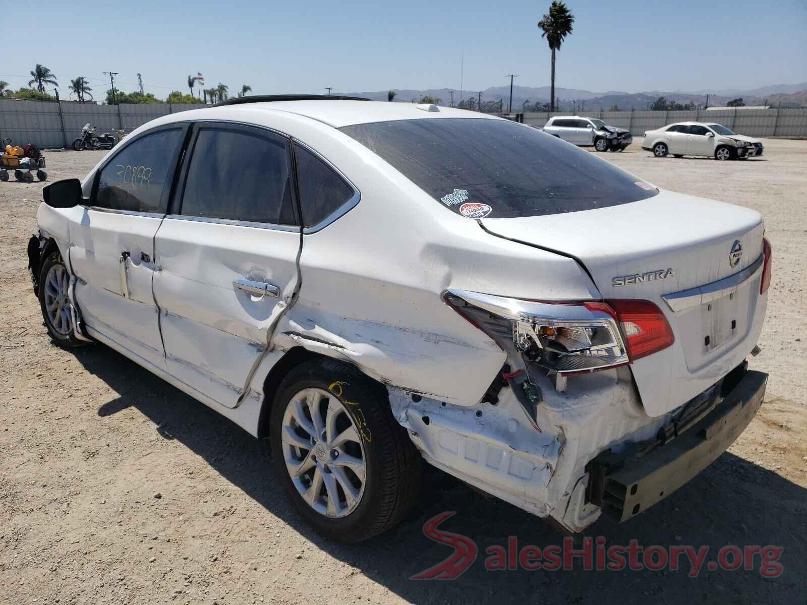 3N1AB7AP3HY278835 2017 NISSAN SENTRA