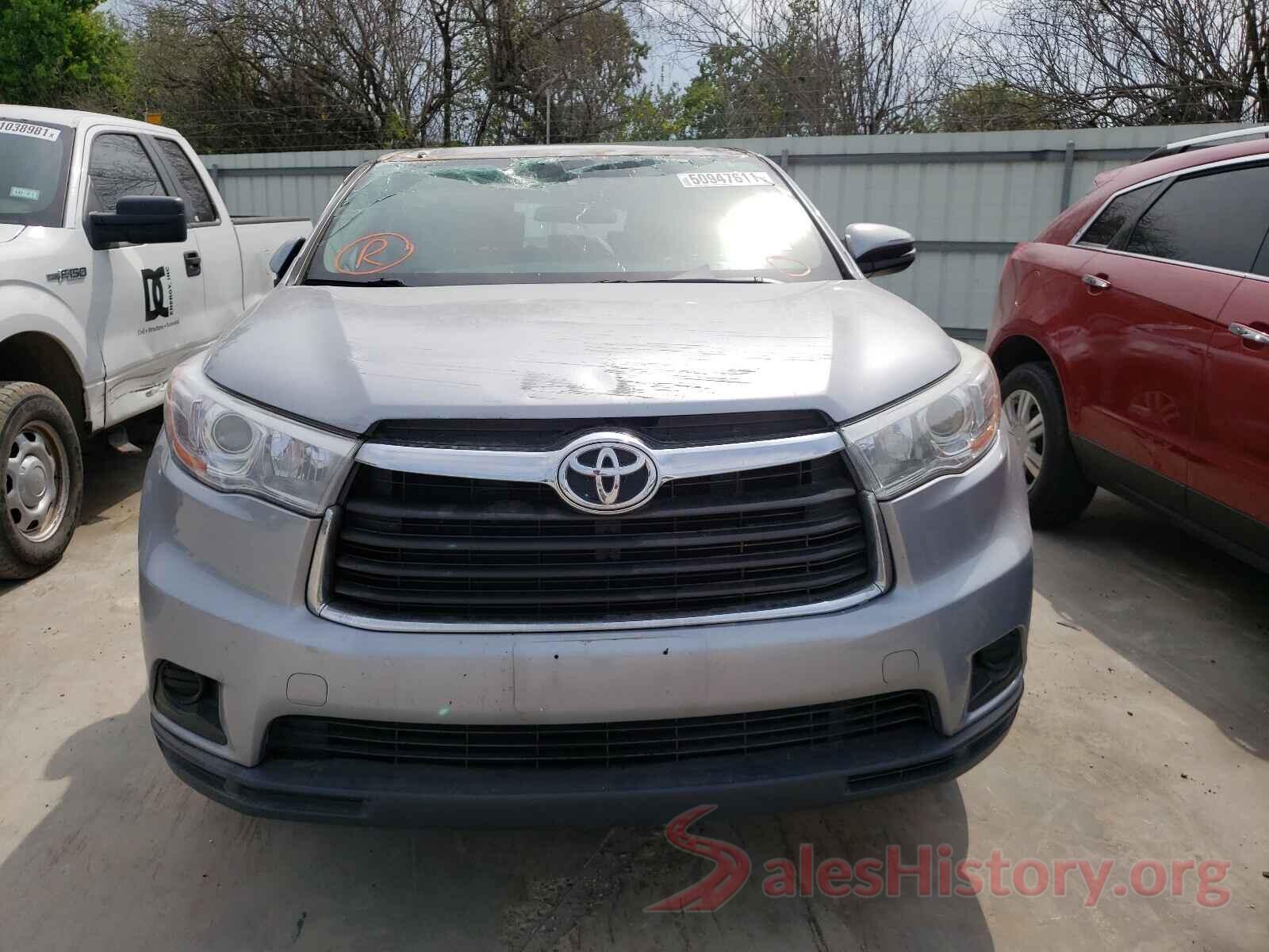 5TDZARFH7GS022980 2016 TOYOTA HIGHLANDER