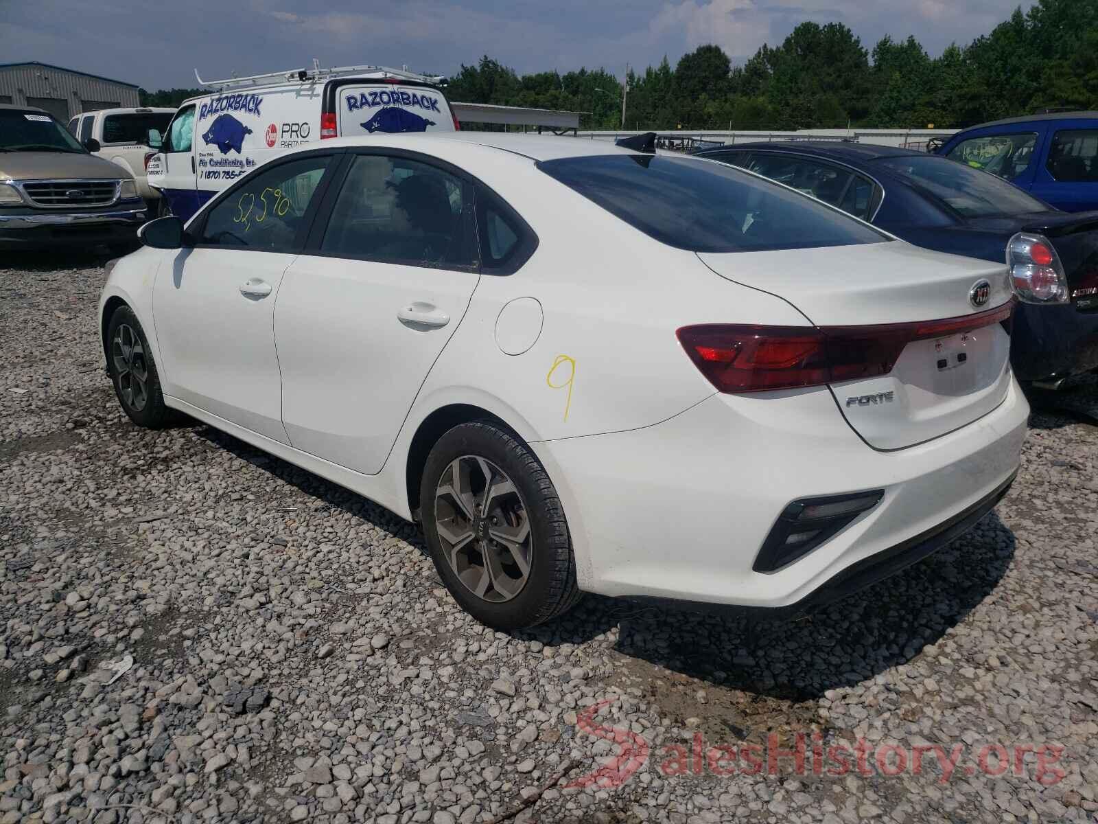 3KPF24AD7KE040664 2019 KIA FORTE