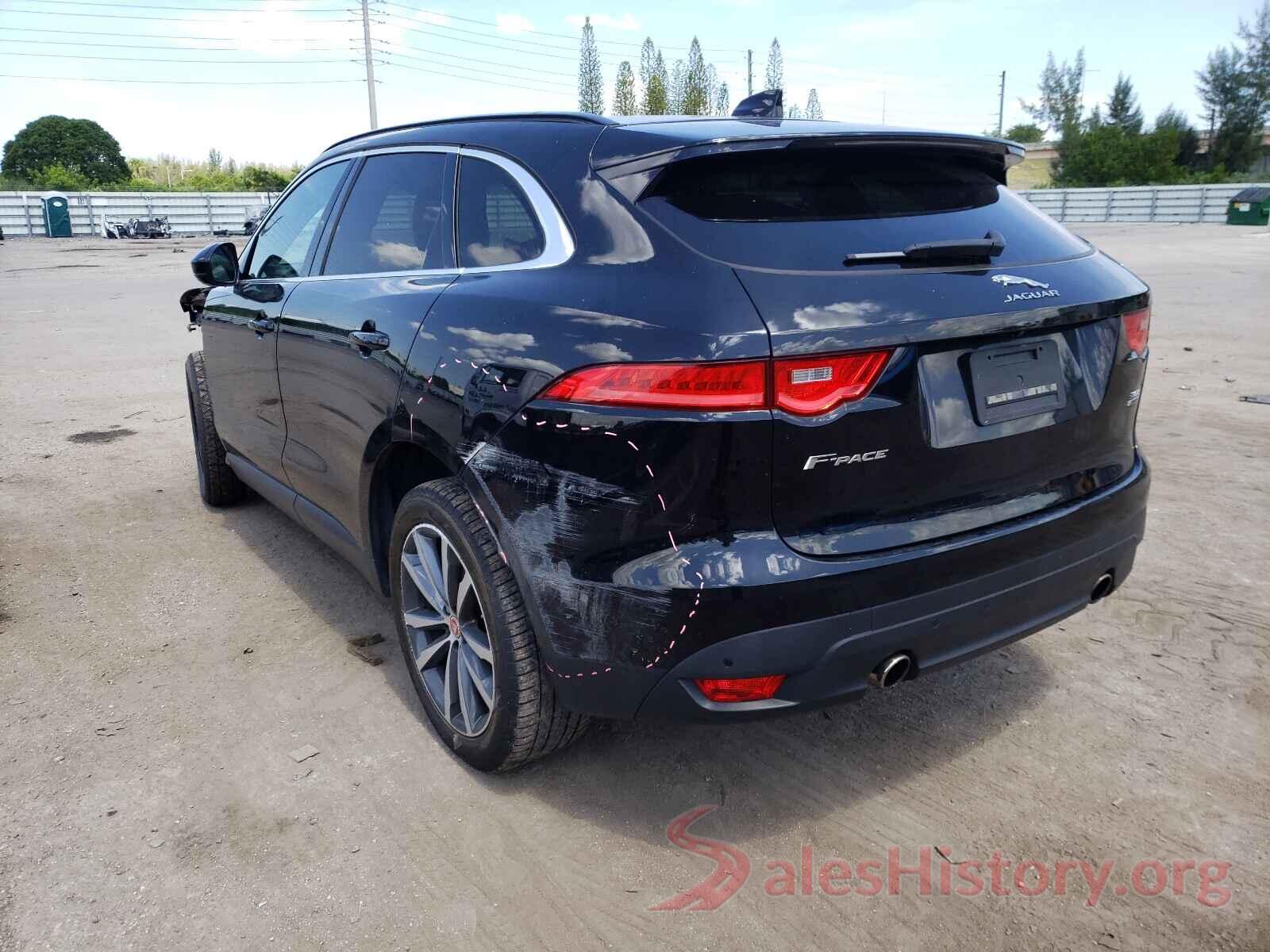 SADCK2GX8KA398422 2019 JAGUAR F-PACE