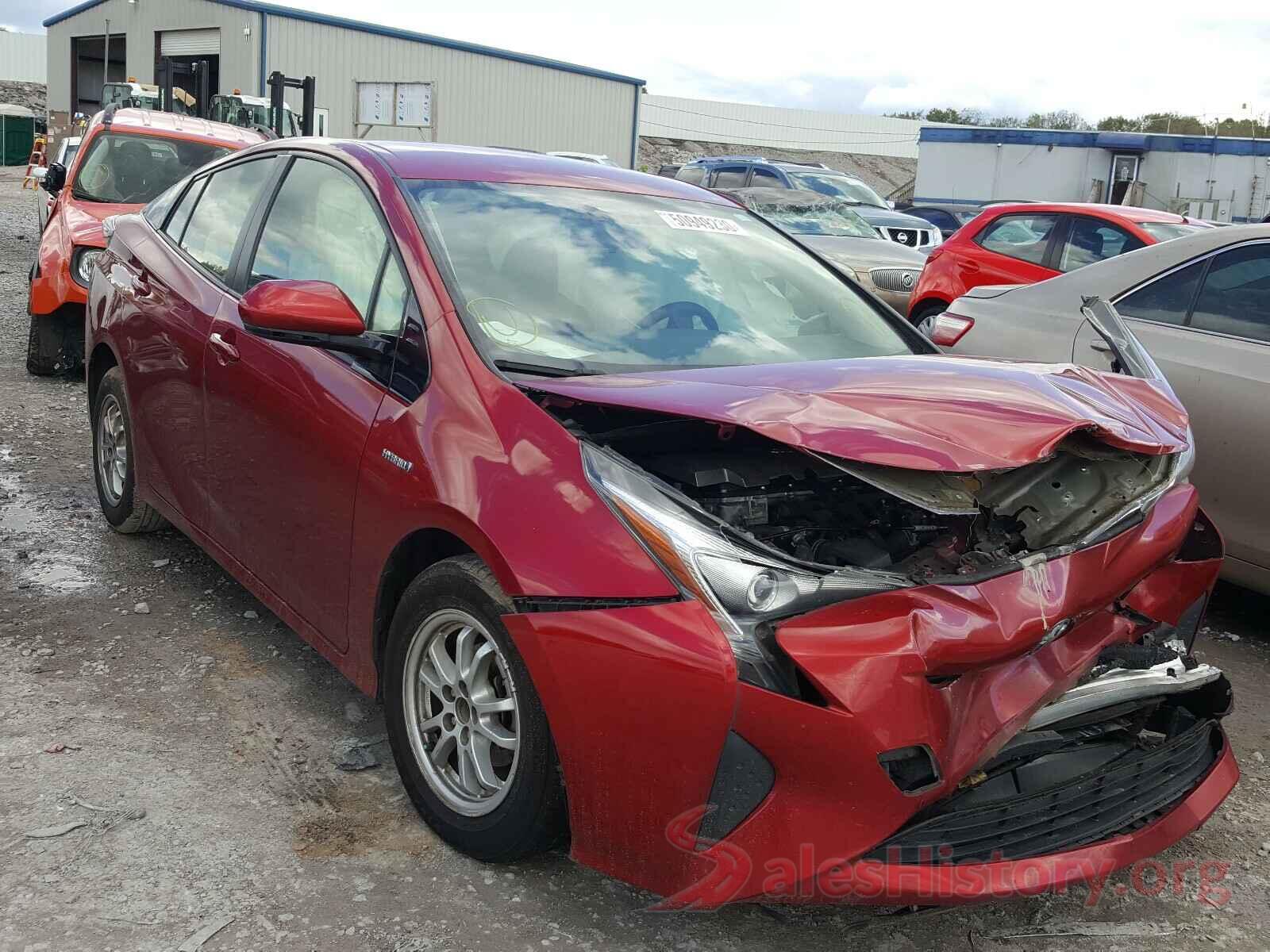 JTDKARFU5G3512687 2016 TOYOTA PRIUS