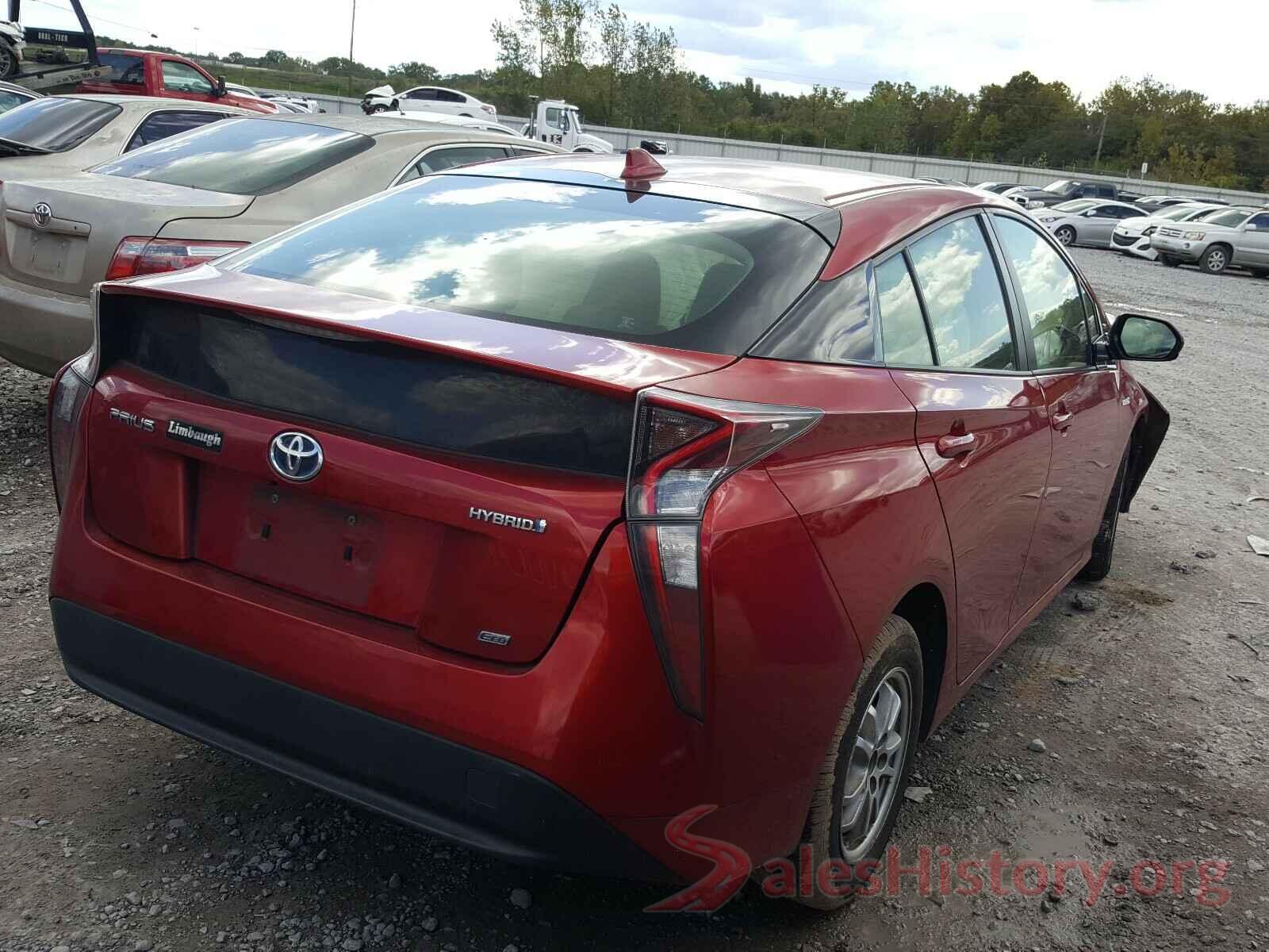 JTDKARFU5G3512687 2016 TOYOTA PRIUS