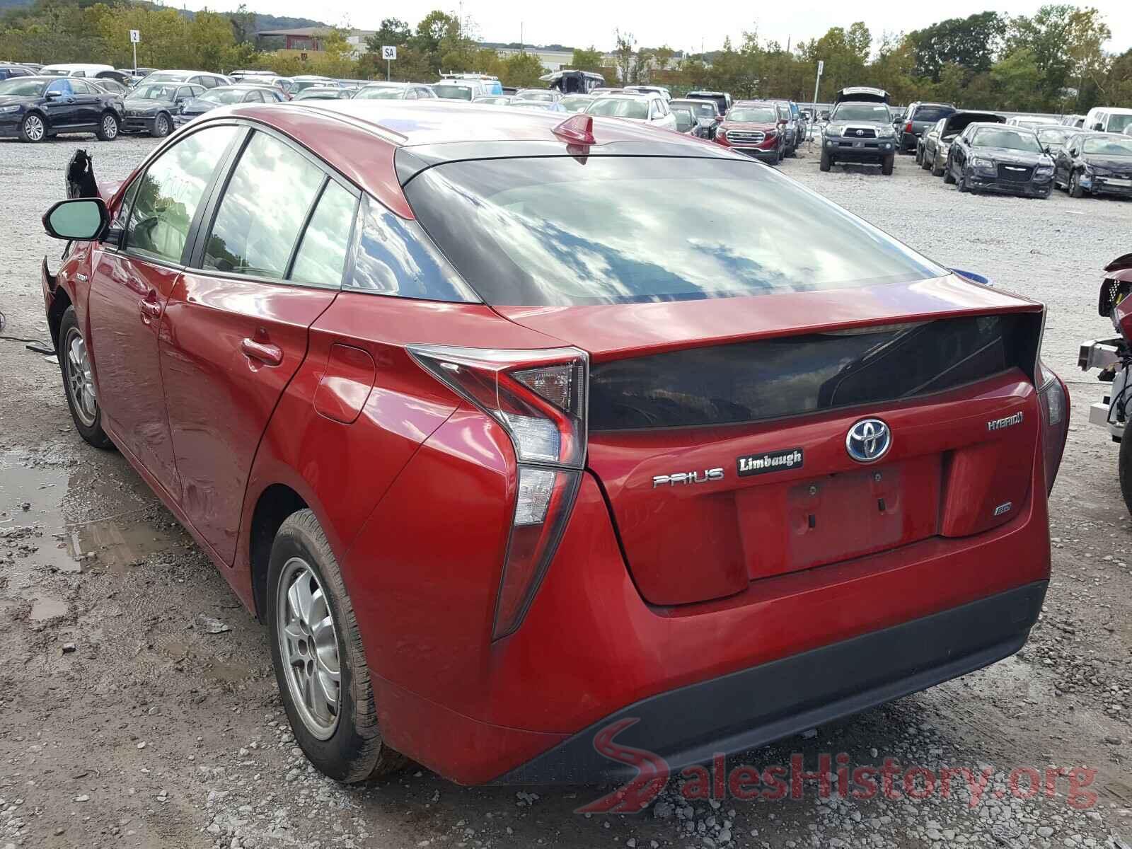 JTDKARFU5G3512687 2016 TOYOTA PRIUS