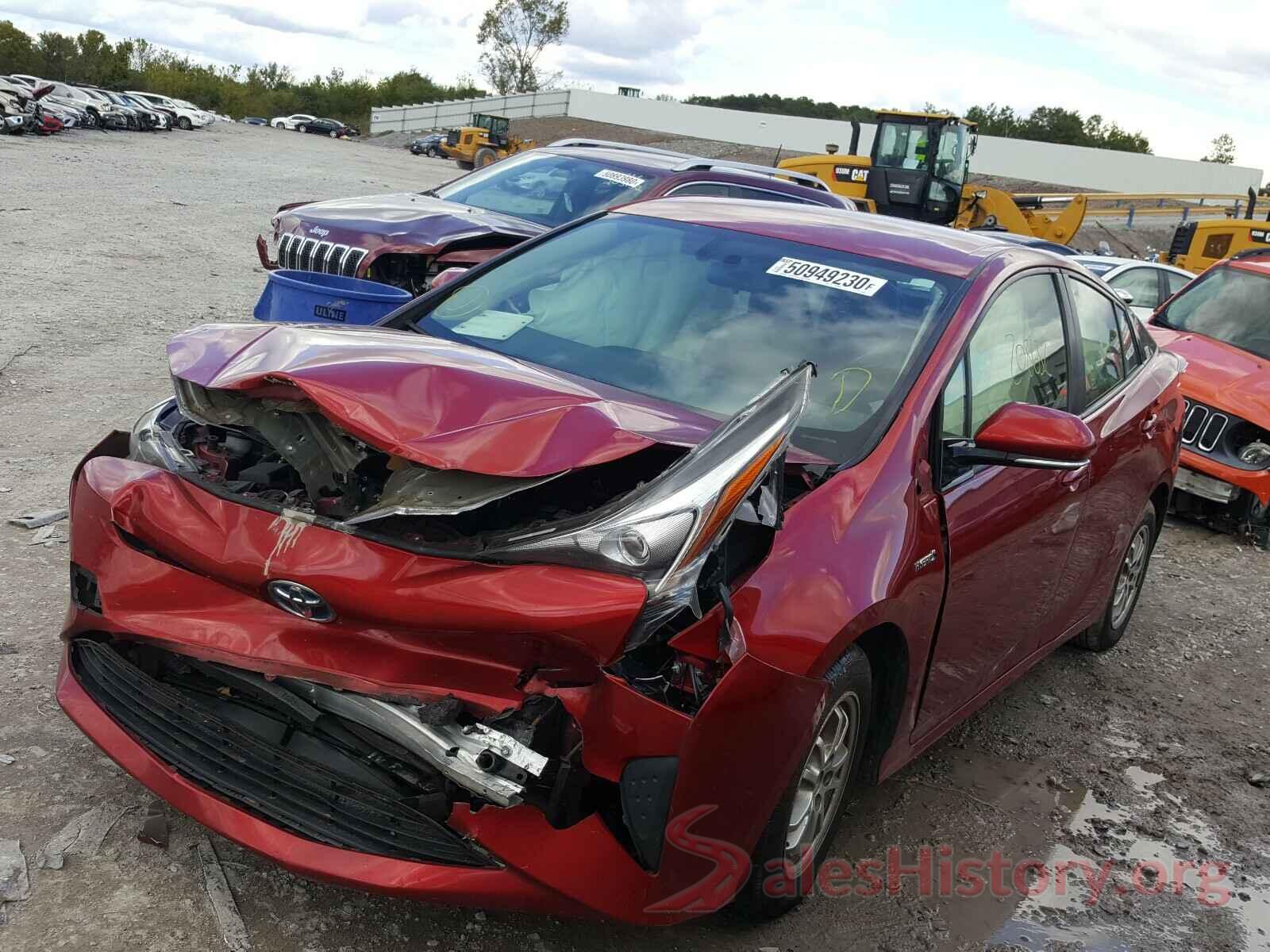 JTDKARFU5G3512687 2016 TOYOTA PRIUS