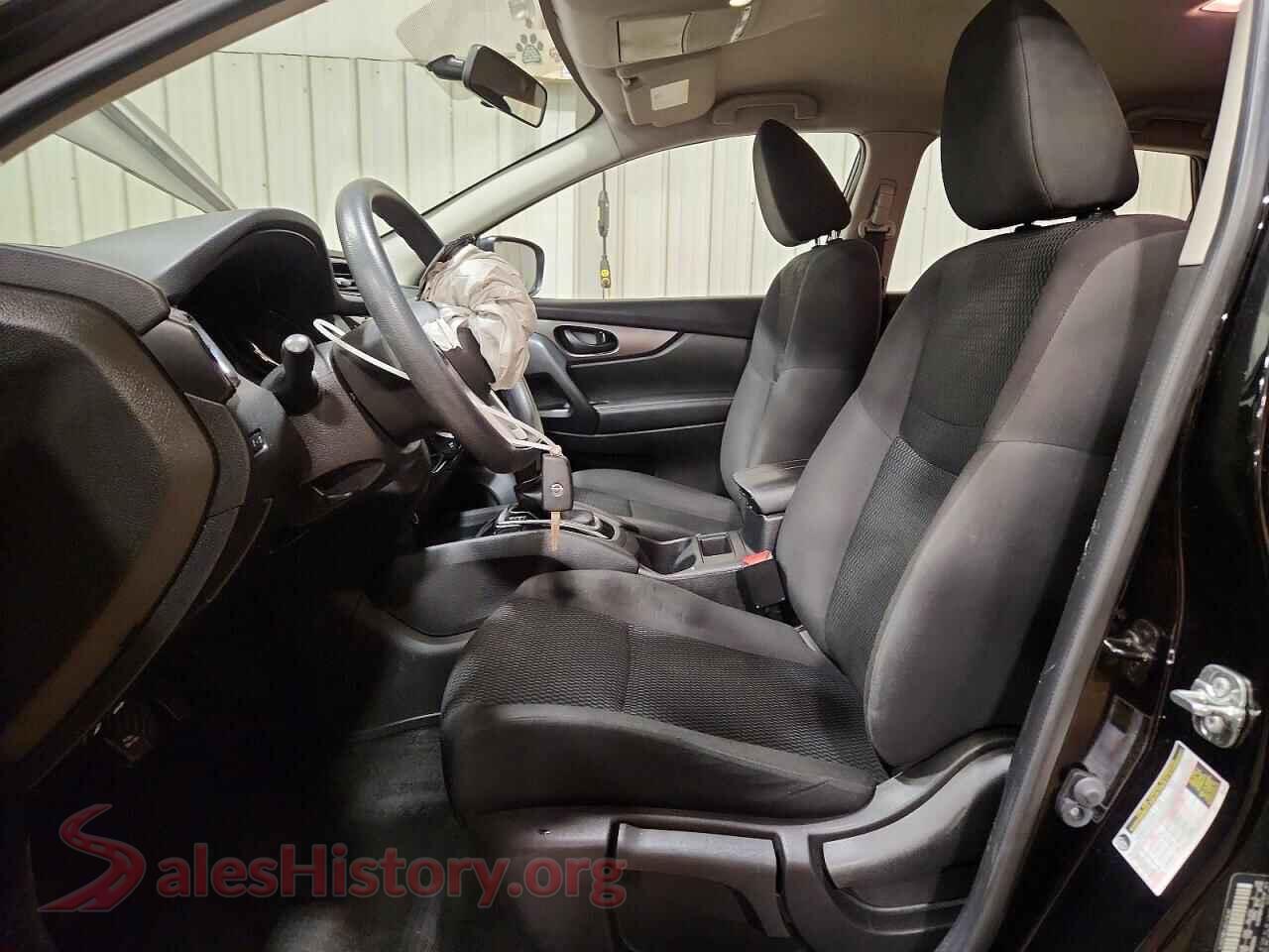 2019 NISSAN ROGUE VIN JN1BJ1CR1KW620915, engine bay