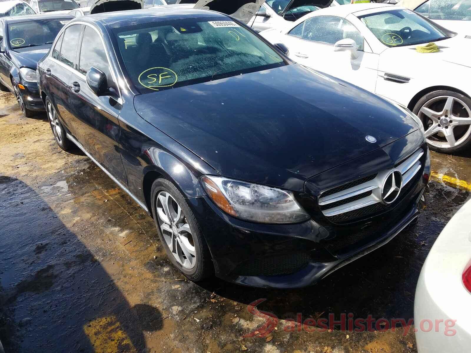 55SWF4JB2GU119386 2016 MERCEDES-BENZ C CLASS