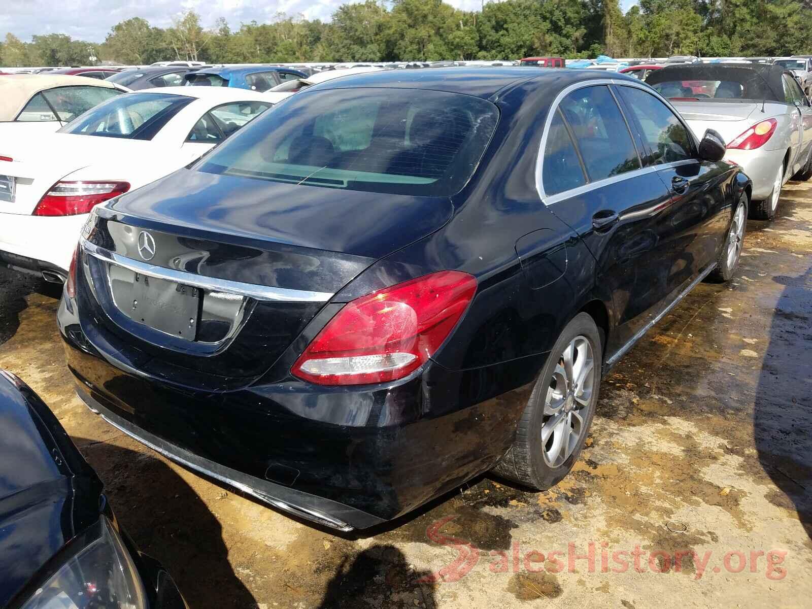 55SWF4JB2GU119386 2016 MERCEDES-BENZ C CLASS