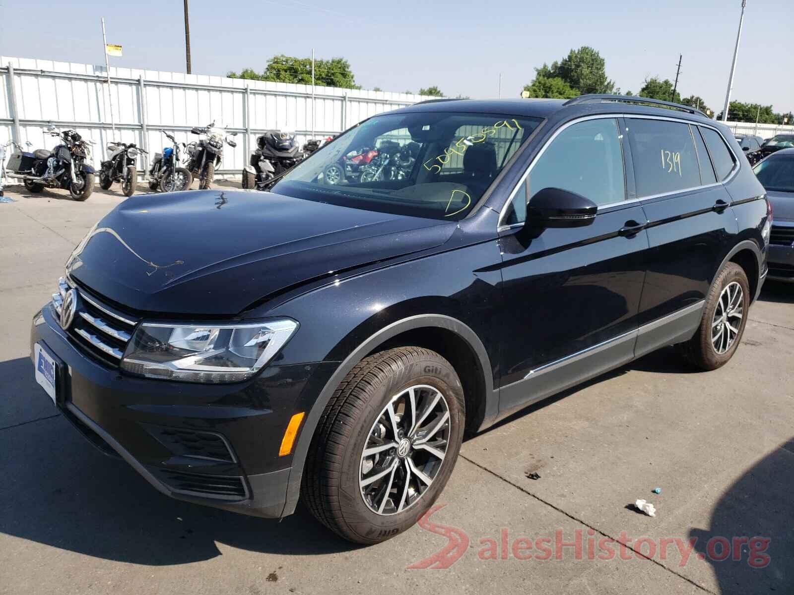 3VV2B7AX2MM071826 2021 VOLKSWAGEN TIGUAN