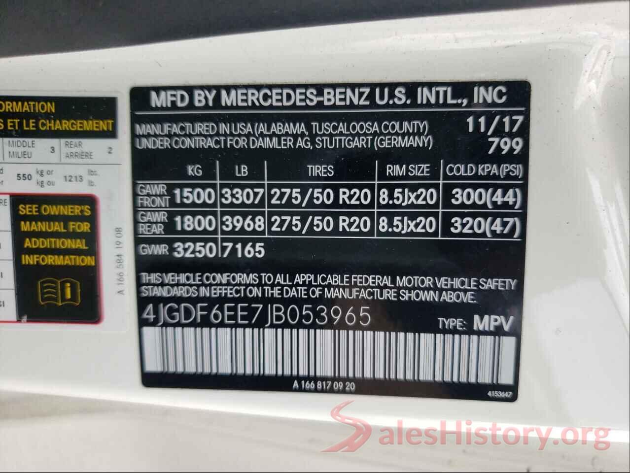 4JGDF6EE7JB053965 2018 MERCEDES-BENZ GLS-CLASS