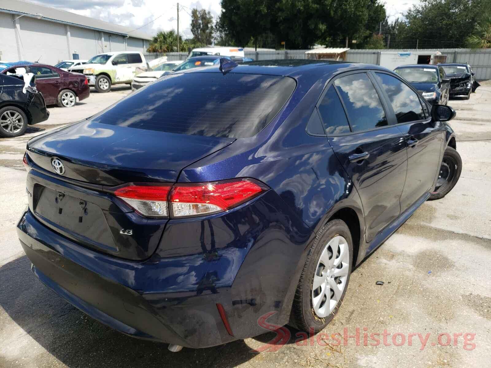 JTDEPMAE5MJ123960 2021 TOYOTA COROLLA