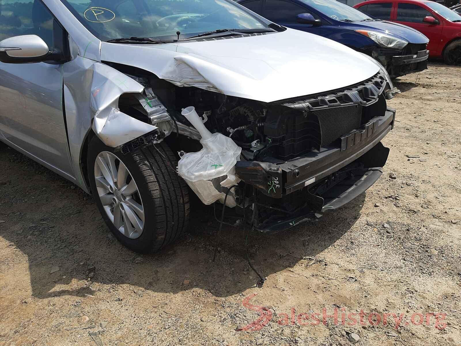 KNAFX6A89G5619977 2016 KIA FORTE