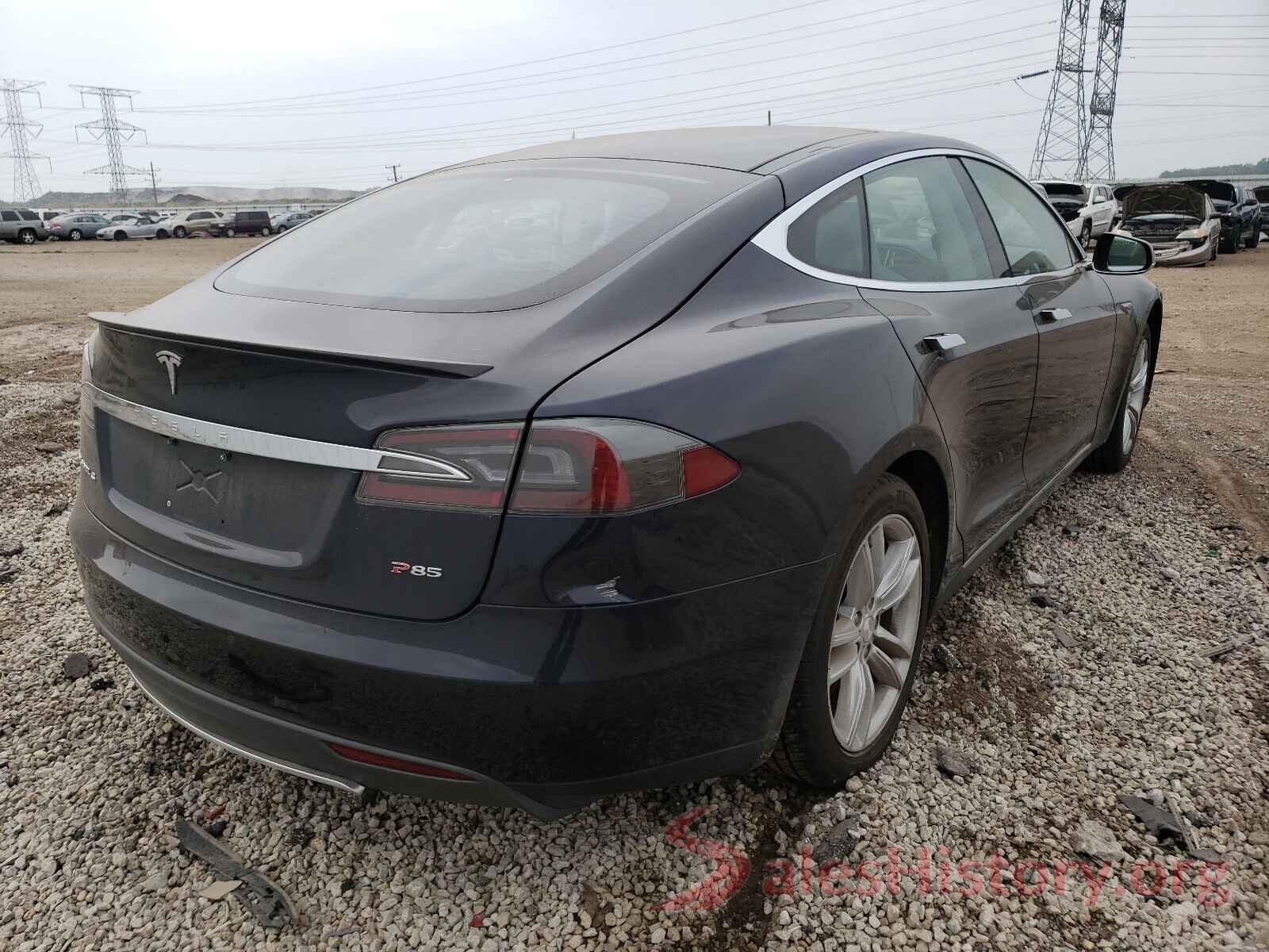 5YJSA1H11EFP48922 2014 TESLA MODEL S