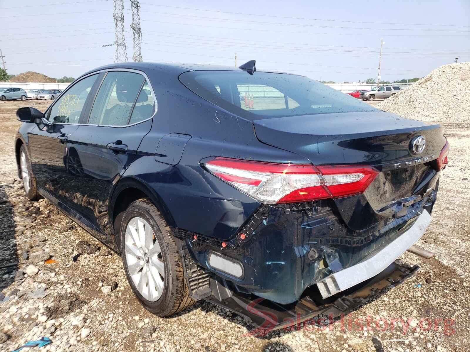 4T1B11HK2KU732834 2019 TOYOTA CAMRY