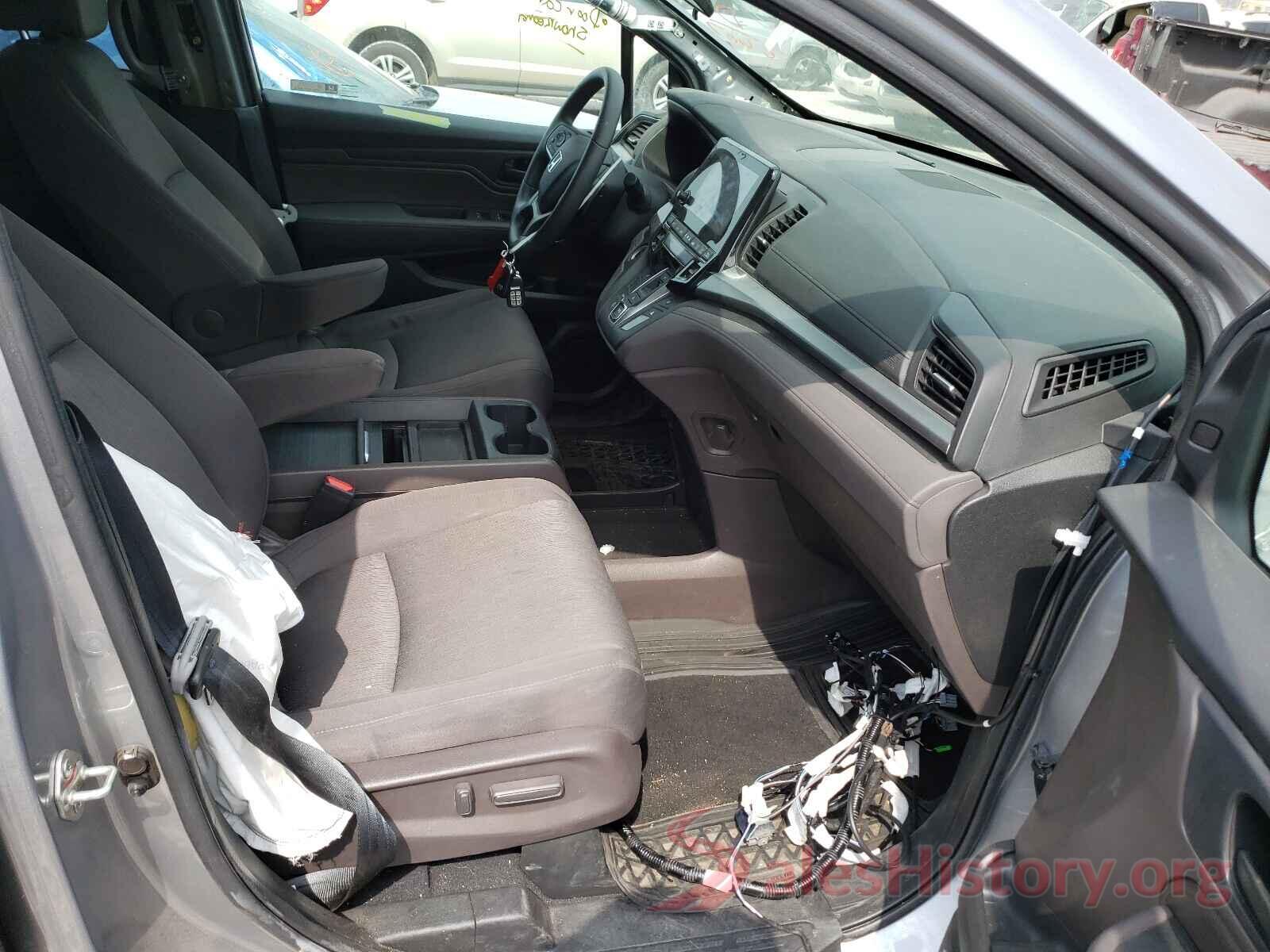 5FNRL6H50KB126607 2019 HONDA ODYSSEY