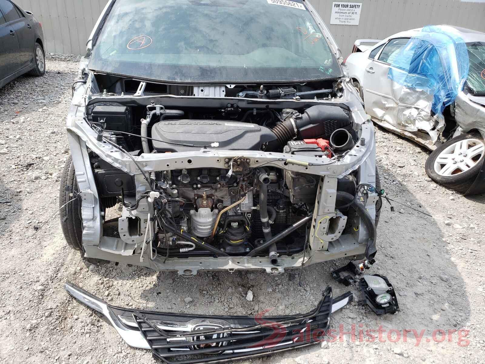 5FNRL6H50KB126607 2019 HONDA ODYSSEY