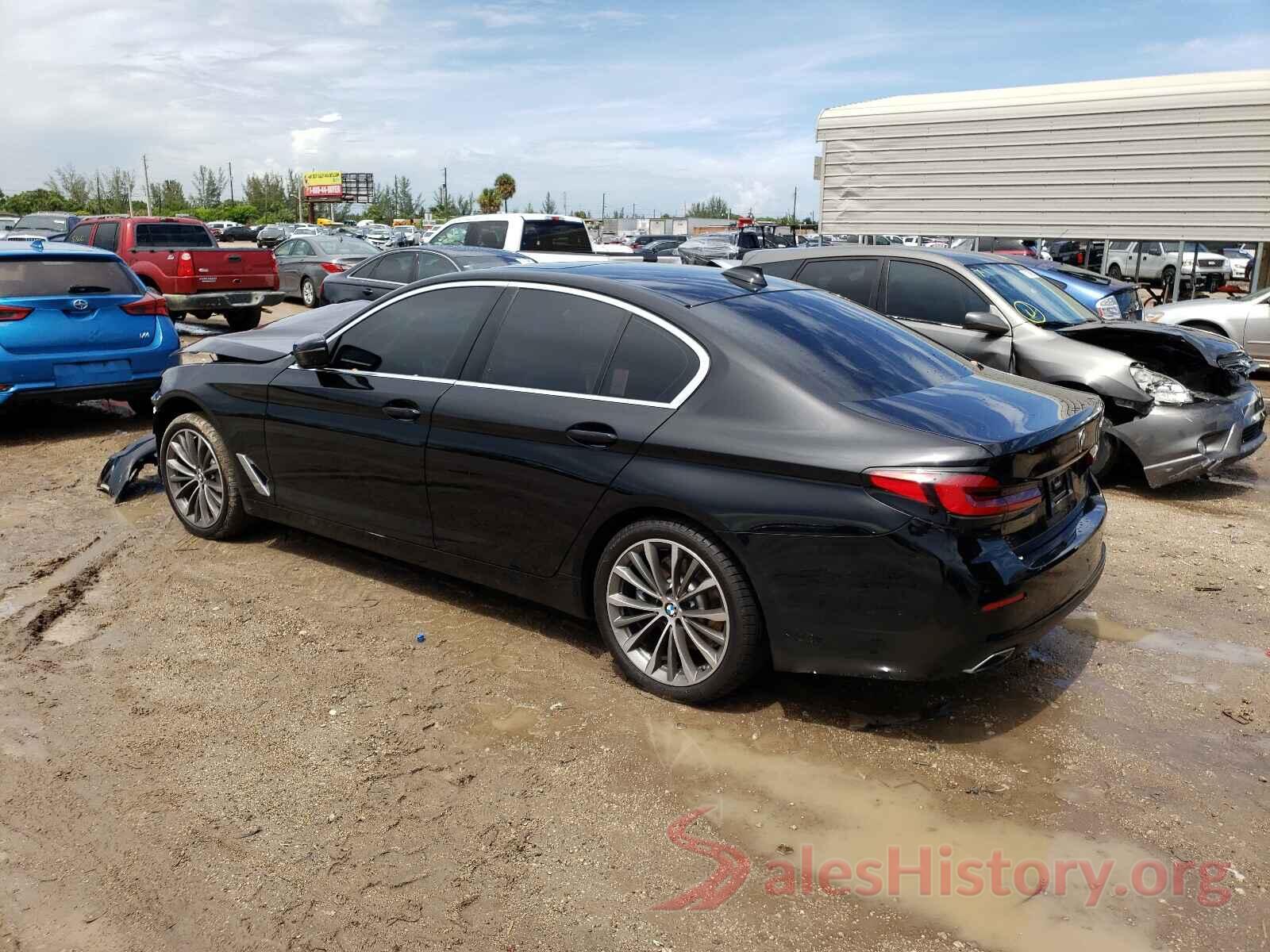 WBA53BH04MWX12606 2021 BMW 5 SERIES