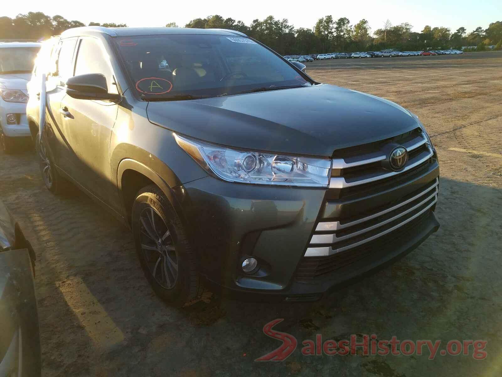 5TDKZRFH6JS267528 2018 TOYOTA HIGHLANDER