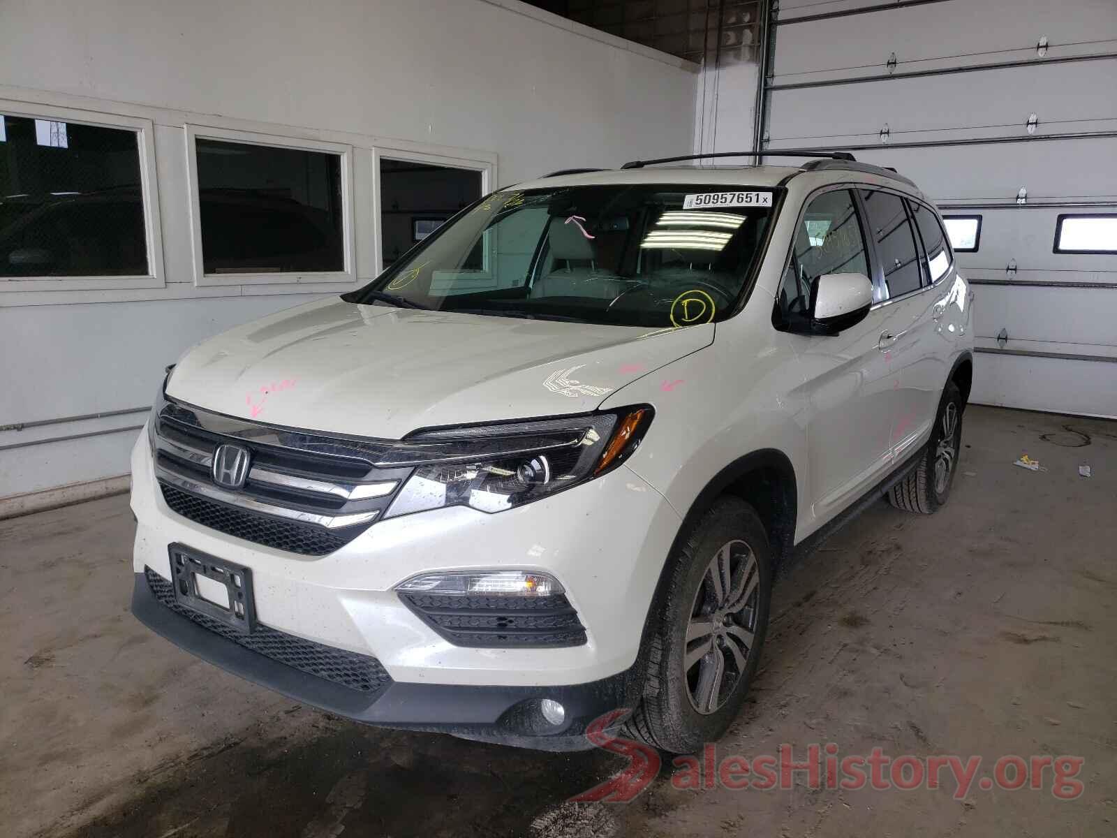 5FNYF6H6XGB087107 2016 HONDA PILOT