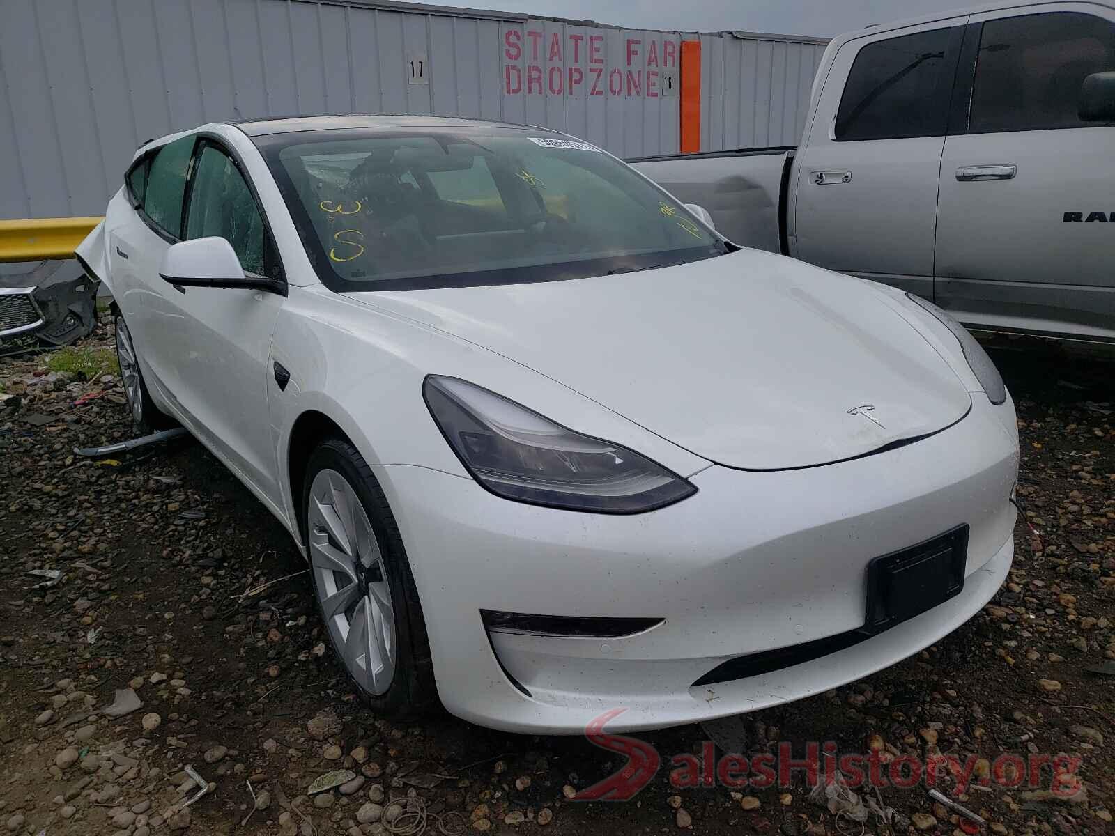 5YJ3E1EB5MF906733 2021 TESLA MODEL 3