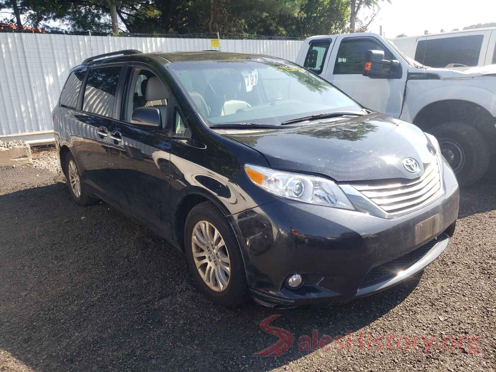 5TDYK3DC4GS696758 2016 TOYOTA SIENNA