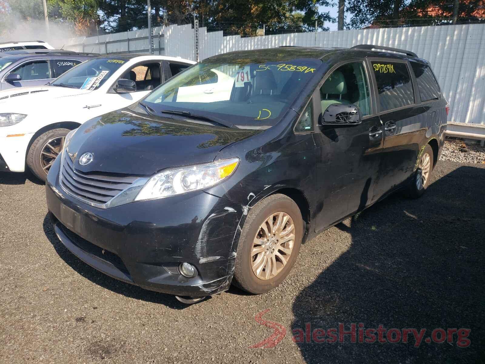 5TDYK3DC4GS696758 2016 TOYOTA SIENNA