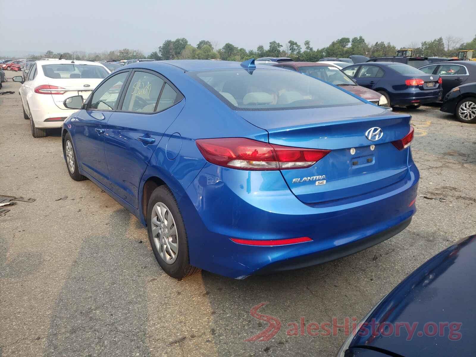 KMHD74LF3HU365115 2017 HYUNDAI ELANTRA