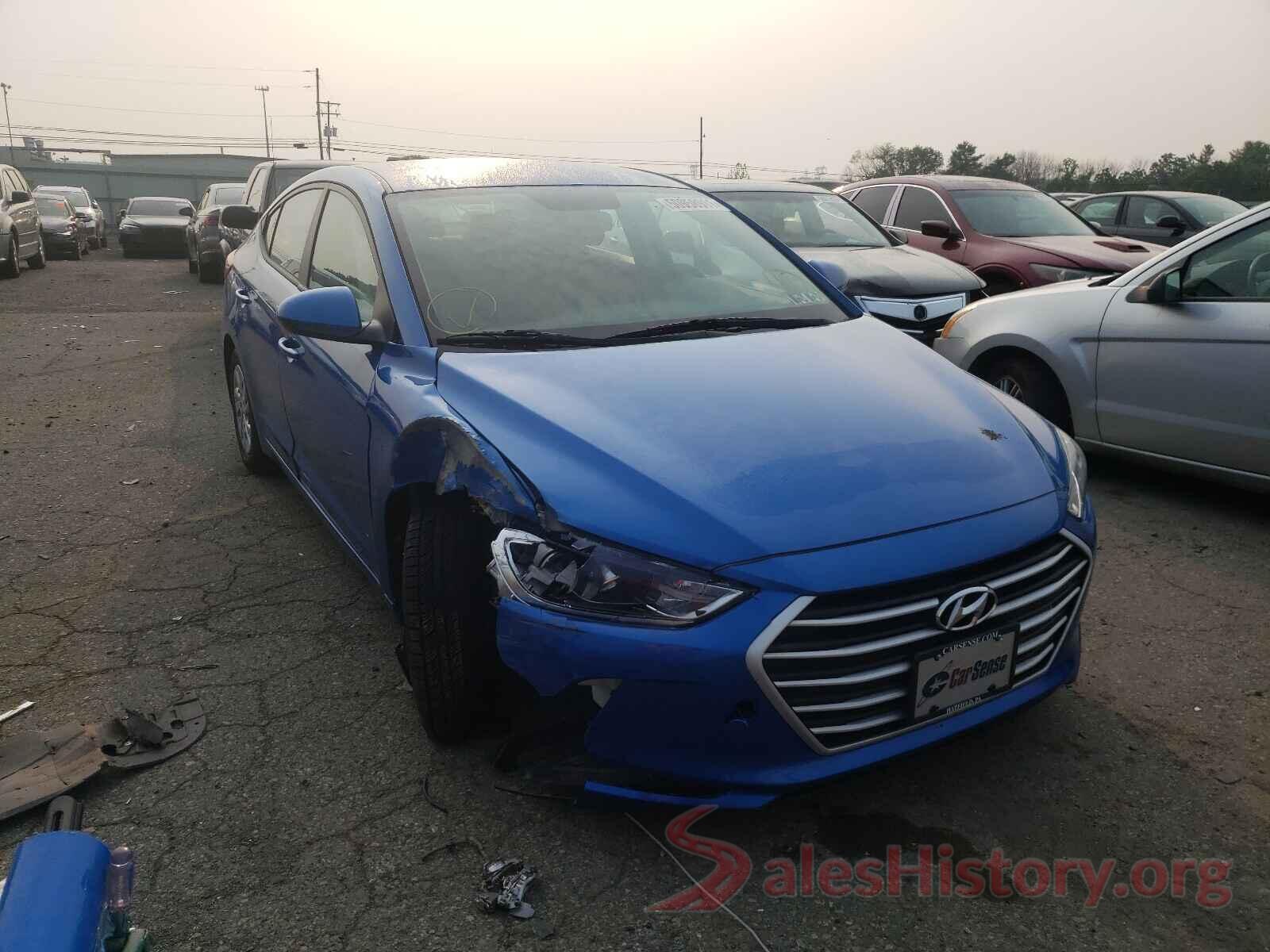 KMHD74LF3HU365115 2017 HYUNDAI ELANTRA