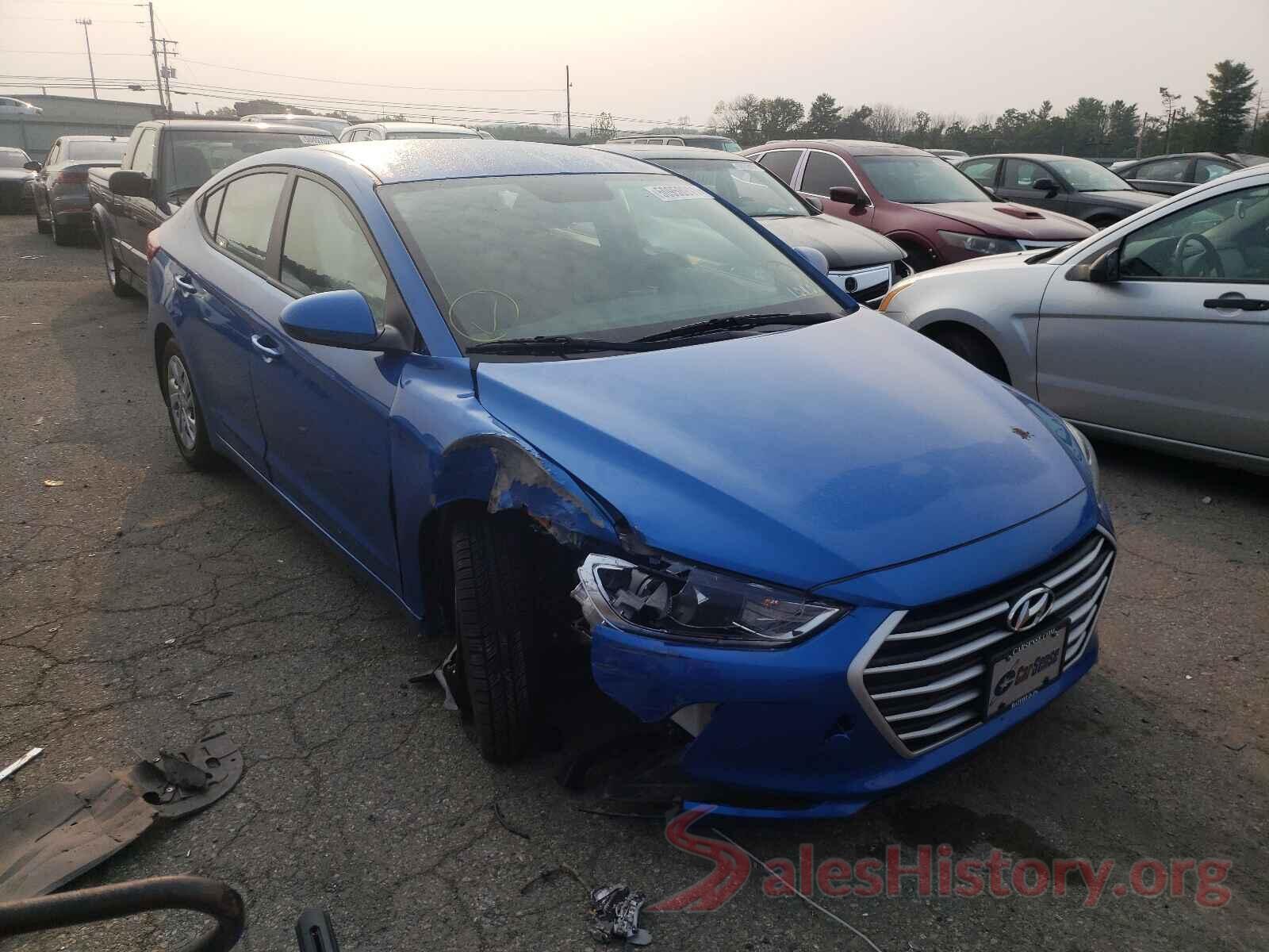 KMHD74LF3HU365115 2017 HYUNDAI ELANTRA