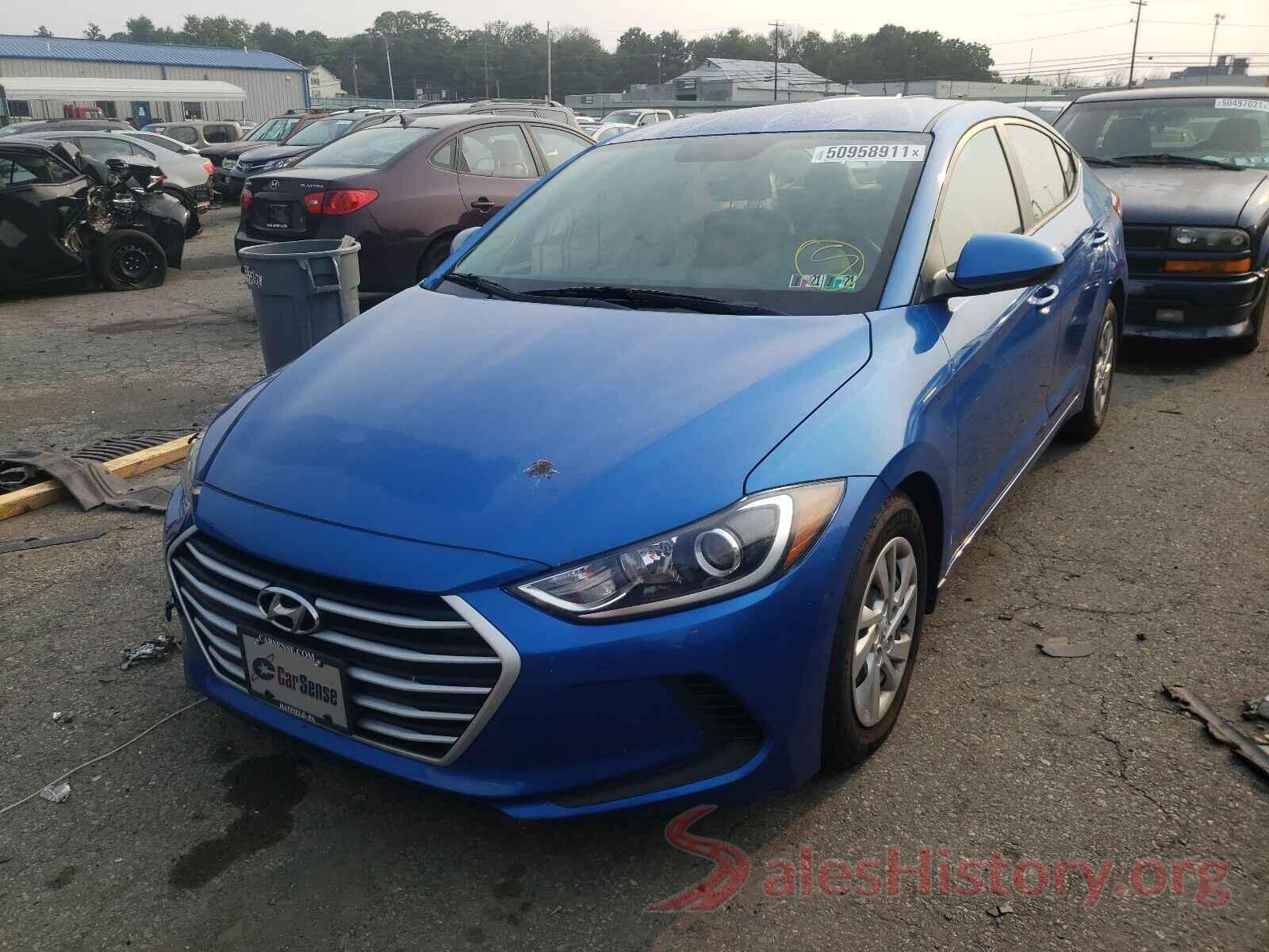 KMHD74LF3HU365115 2017 HYUNDAI ELANTRA