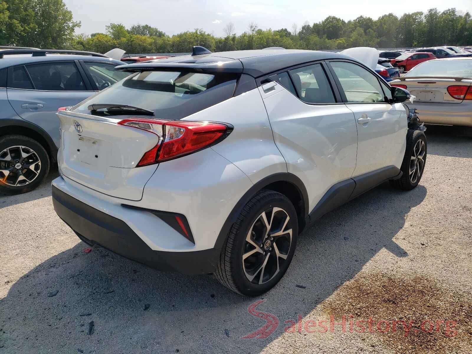 JTNKHMBX2L1069107 2020 TOYOTA C-HR